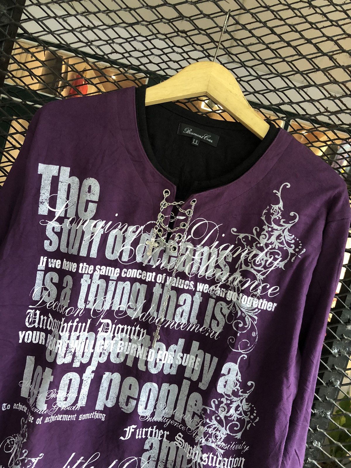 Hysteric Glamour JAPANESE BEAUMONT CARR POEM PUNKSTYLE LONGSLEEVE Size US L / EU 52-54 / 3 - 3 Thumbnail