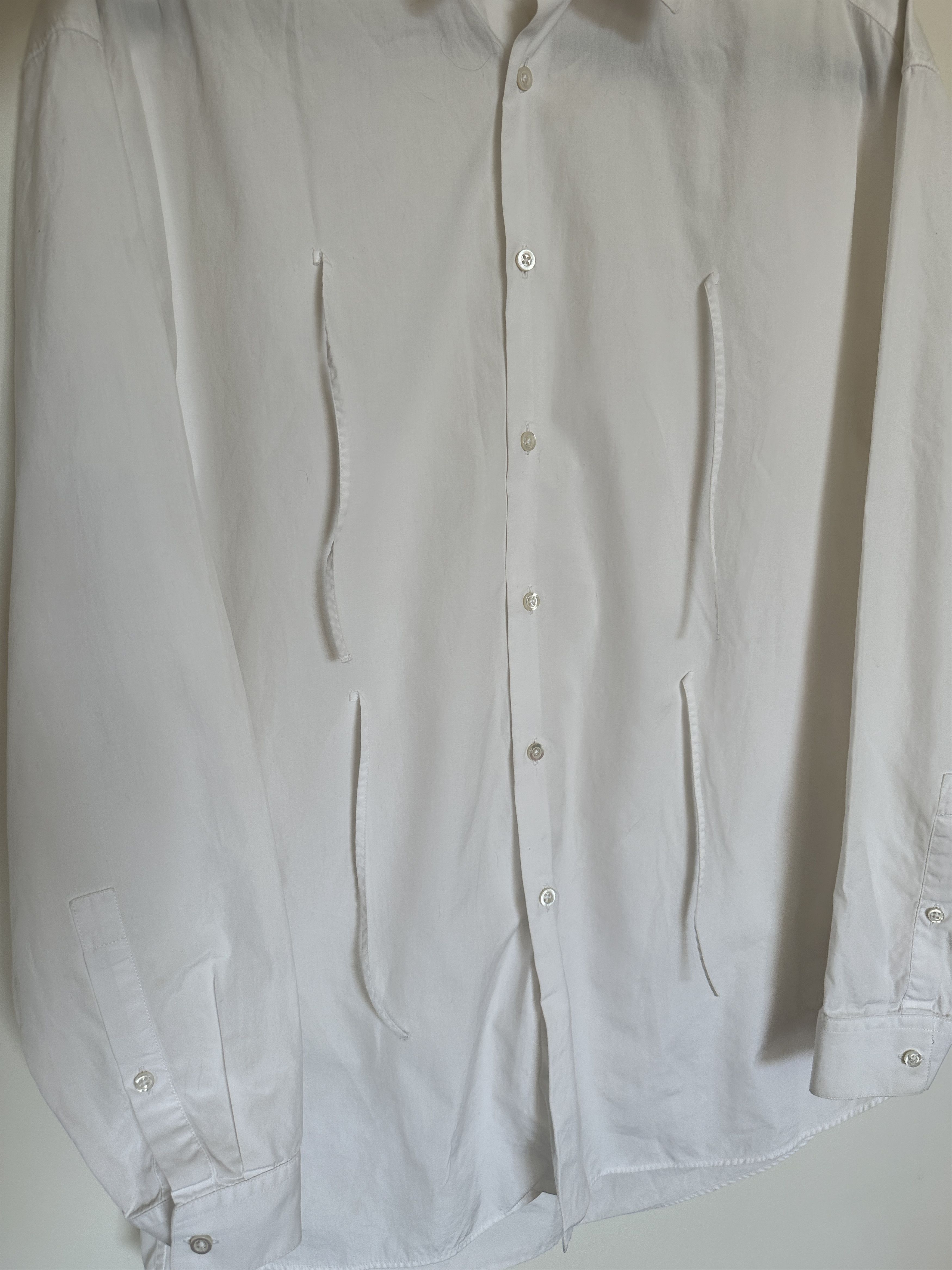 Jil Sander Jil Sander Tassel Button Up Shirt Size US M / EU 48-50 / 2 - 2 Thumbnail