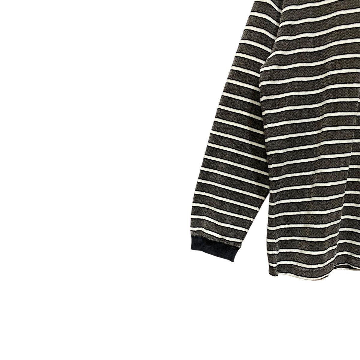 Guess Vintage Guees Stripes Fleece Half Zip Shirt Size US M / EU 48-50 / 2 - 6 Thumbnail