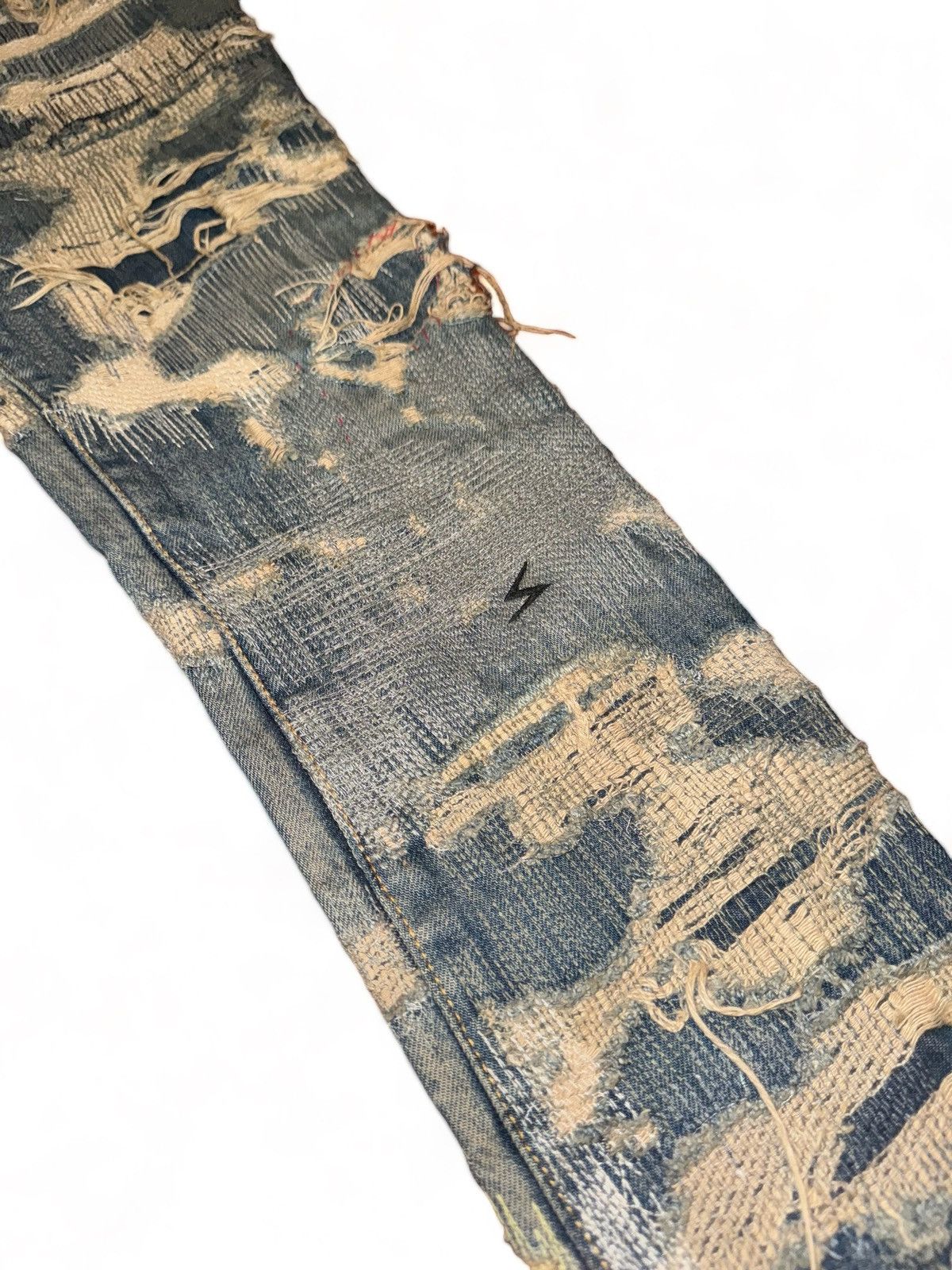 Undercover Undercover AW05 “Arts & Crafts” 85’s Blue Denim Size US 29 - 5 Thumbnail