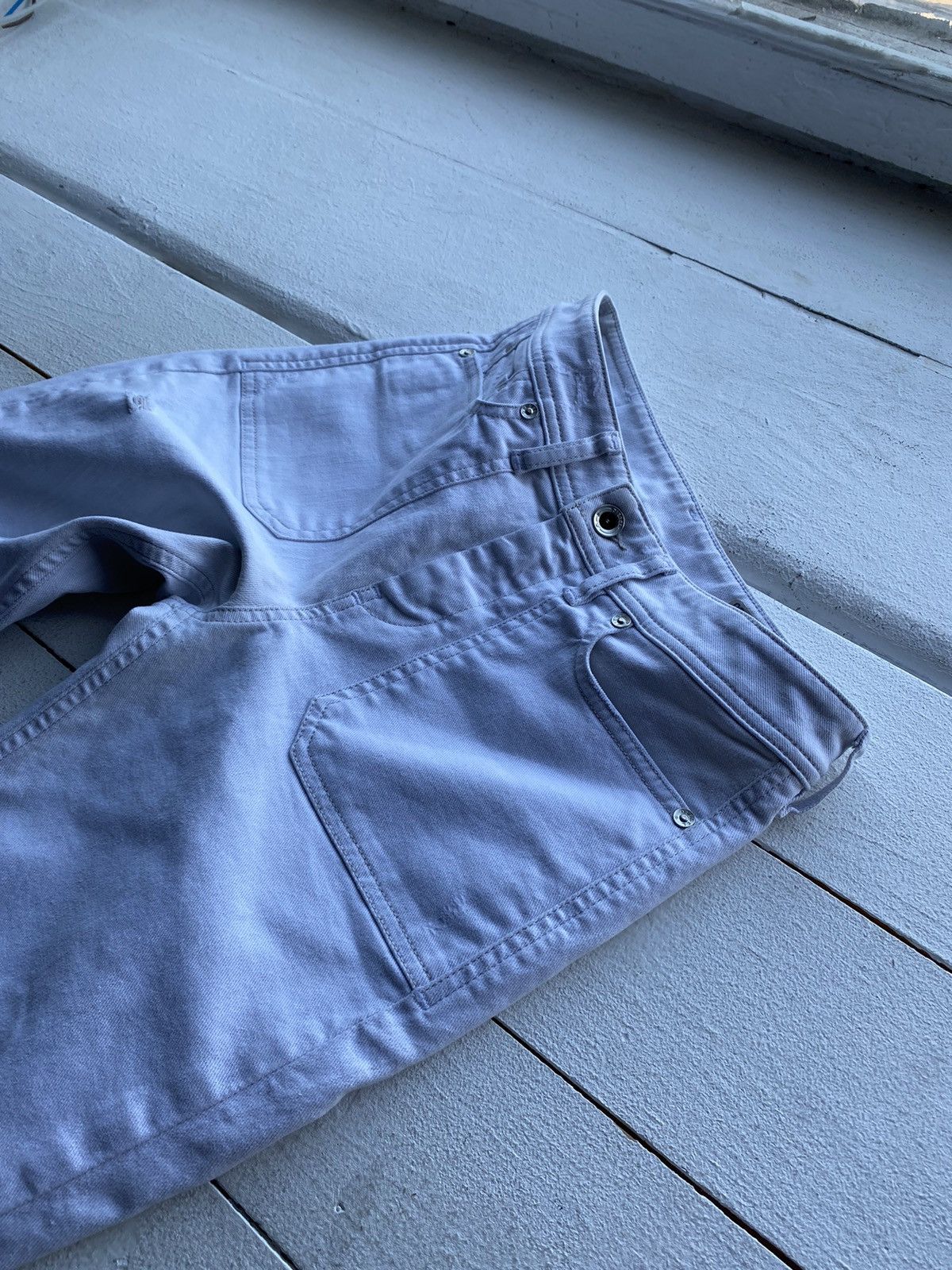 Diesel 🔥Opium Punk Diesel Distressed Straight Regular Reen Patch Size 26" / US 2 / IT 38 - 4 Thumbnail