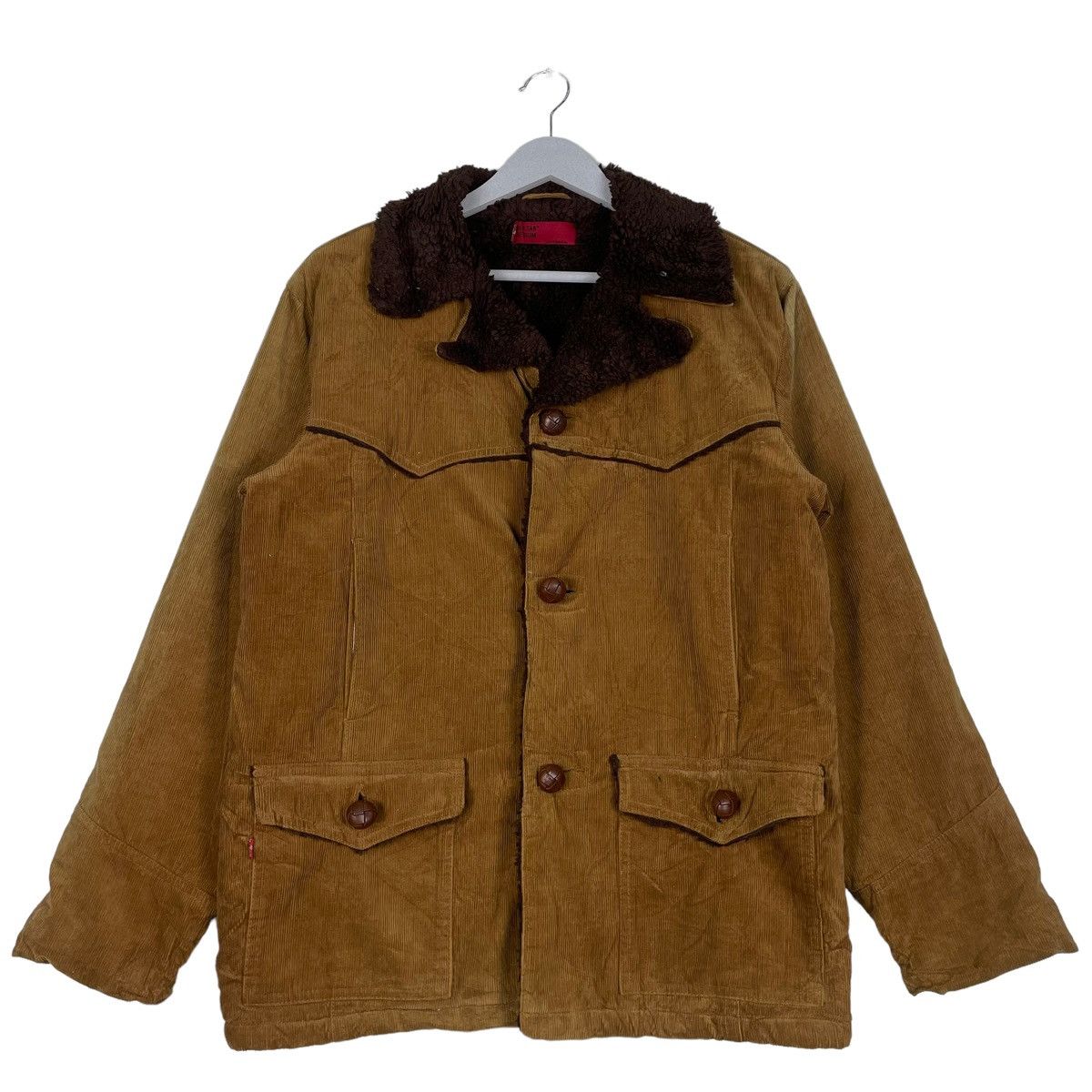 Levi's × Levi's Vintage Clothing × Western Rise 💥 LEVIS CORDUROY WARM JACKET INSPIRED KAPITAL Size US M / EU 48-50 / 2 - 1 Thumbnail