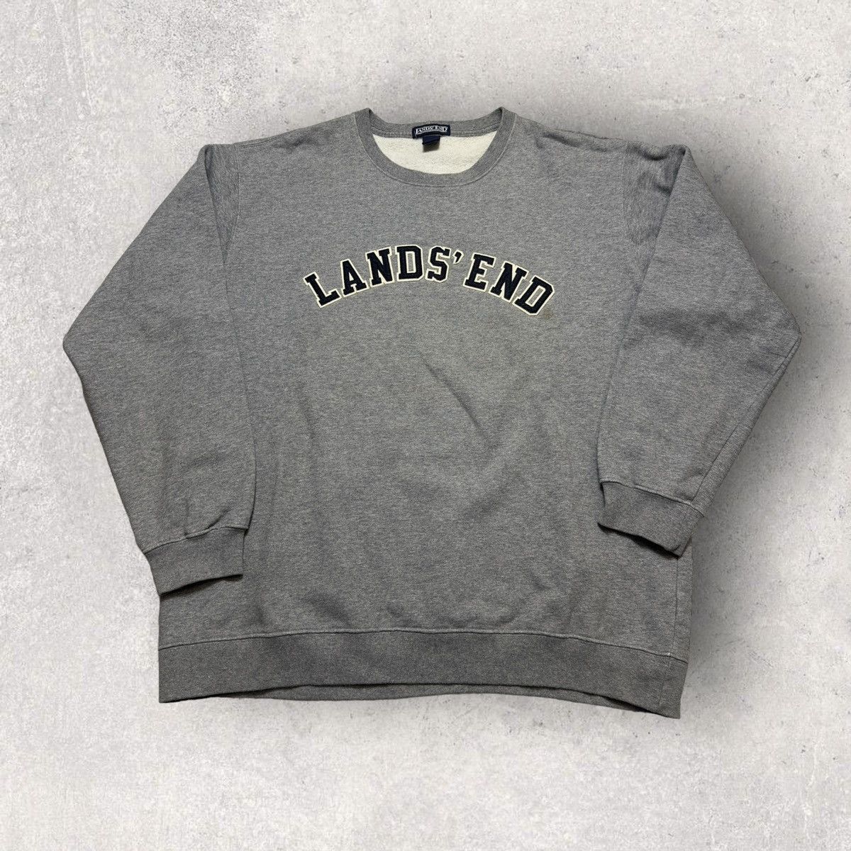 Lands' End × Vintage Vintage Lands End sweatshirt Size US XL / EU 56 / 4 - 1 Thumbnail