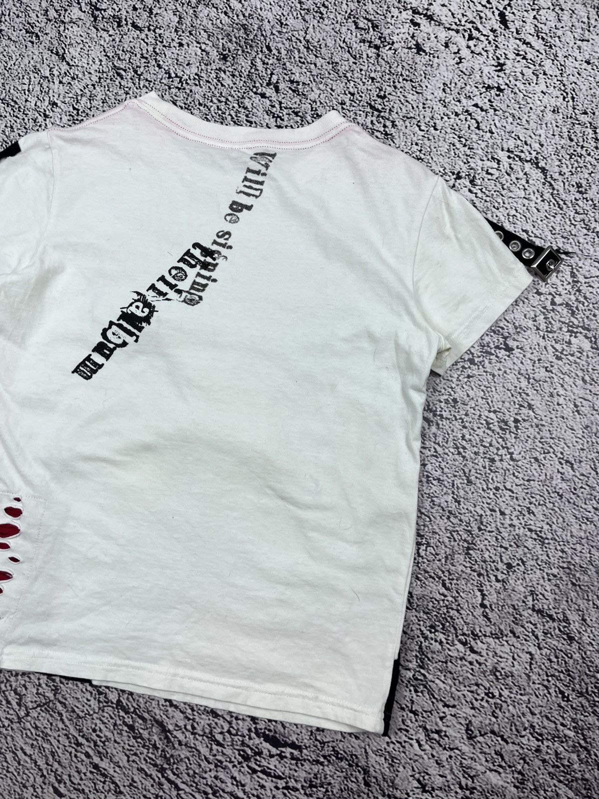 Japanese Brand Vintage Bondage Punk Strap Harness Zip T-Shirt Size M / US 6-8 / IT 42-44 - 11 Thumbnail