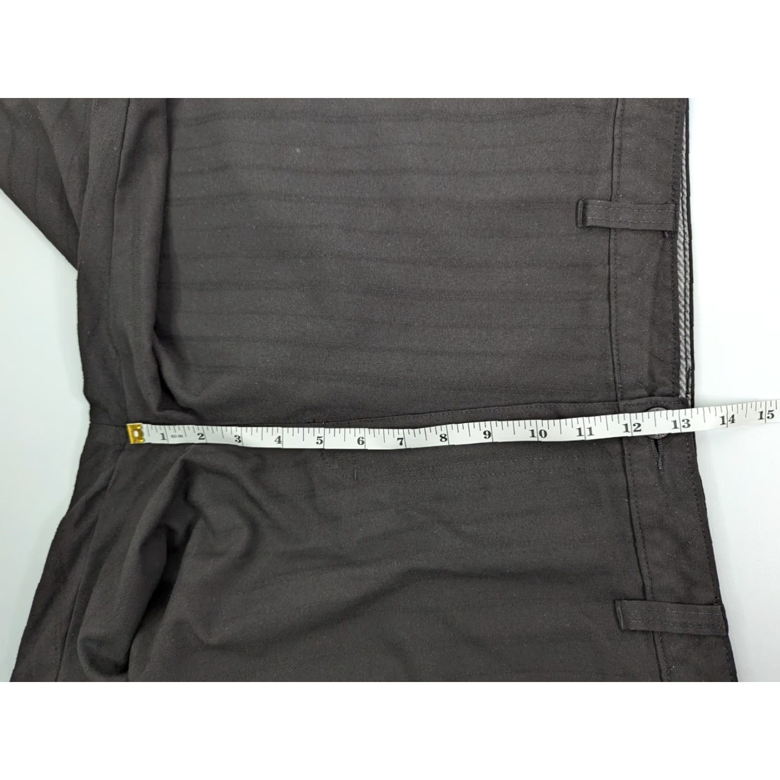 O'Neill O'Neill Black Pinstripe Shorts Pockets Flat Front Casual Men's Size 40 Size US 40 / EU 56 - 4 Thumbnail