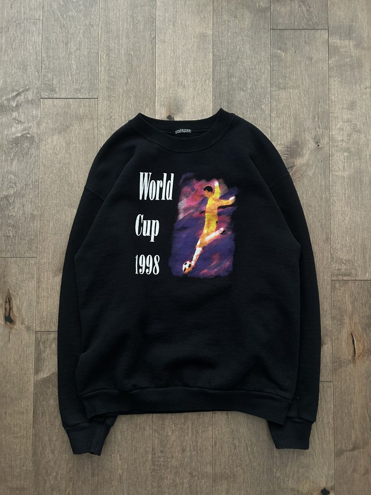 Vintage Vintage World Cup 1998 Crewneck Size US S / EU 44-46 / 1 - 1 Thumbnail