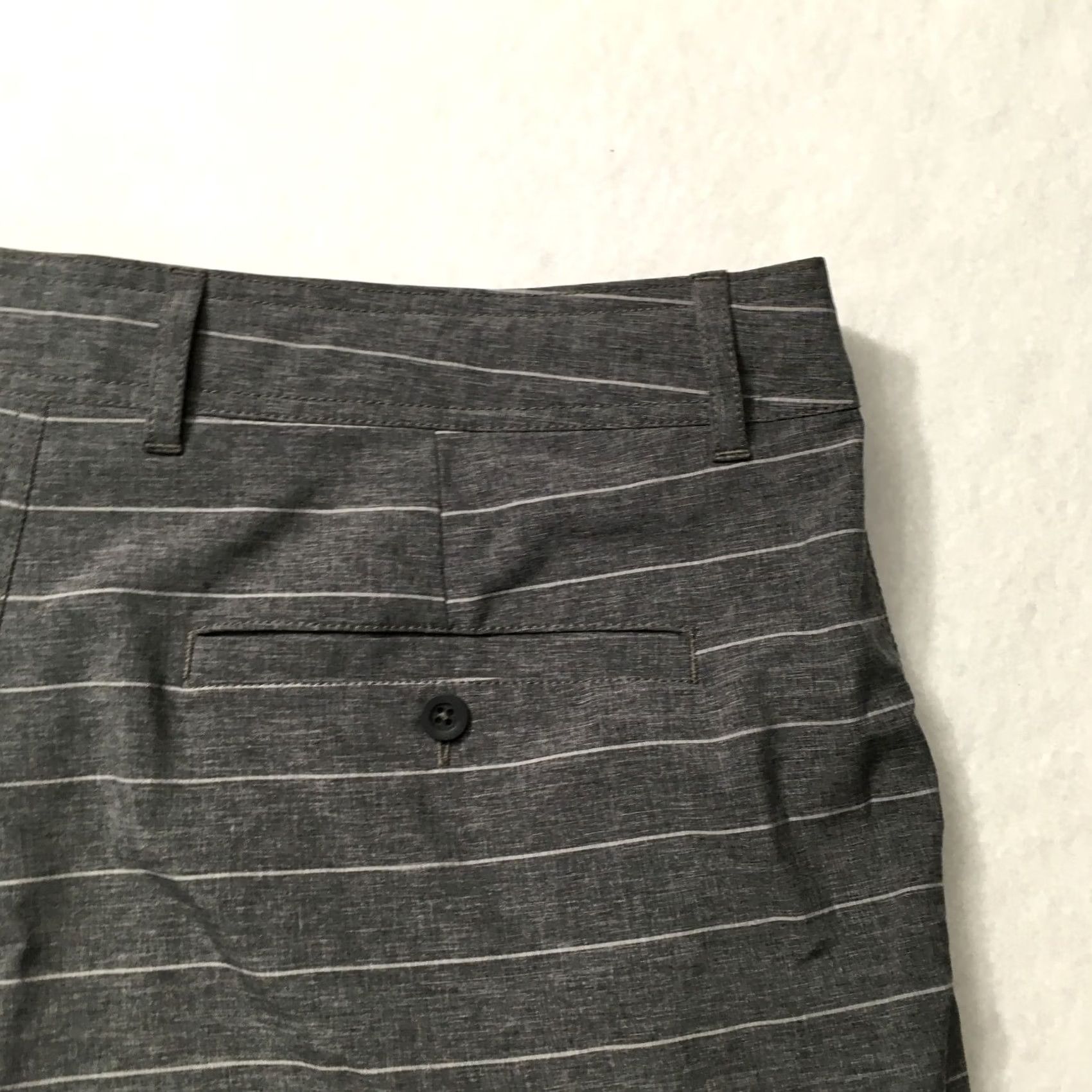 Vintage Goodfellow & Co Chino Shorts Men's 36 Gray Stretch Flat Front Walking Golf Size US 36 / EU 52 - 7 Thumbnail