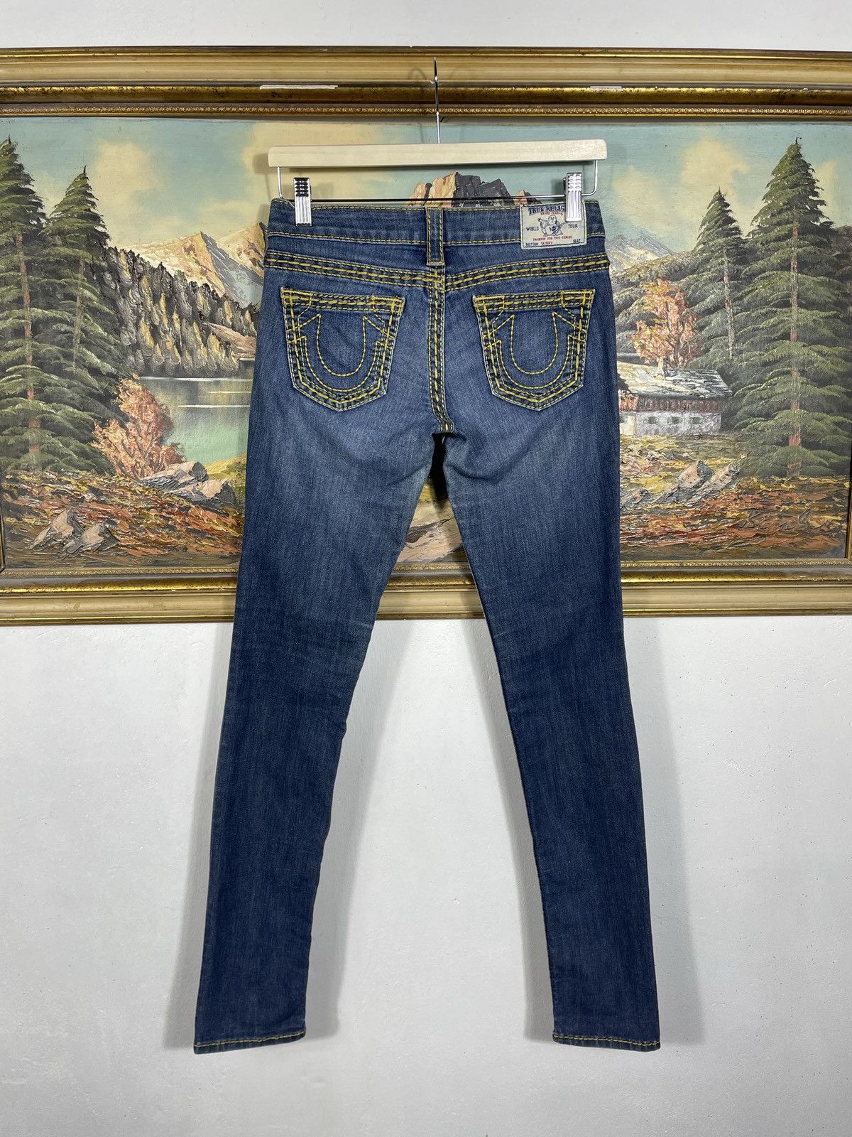 True Religion × Vintage True Religion Vintage Y2k Denim Jeans Trousers Pants Swag Size 25" / US 0 / IT 36 - 2 Thumbnail