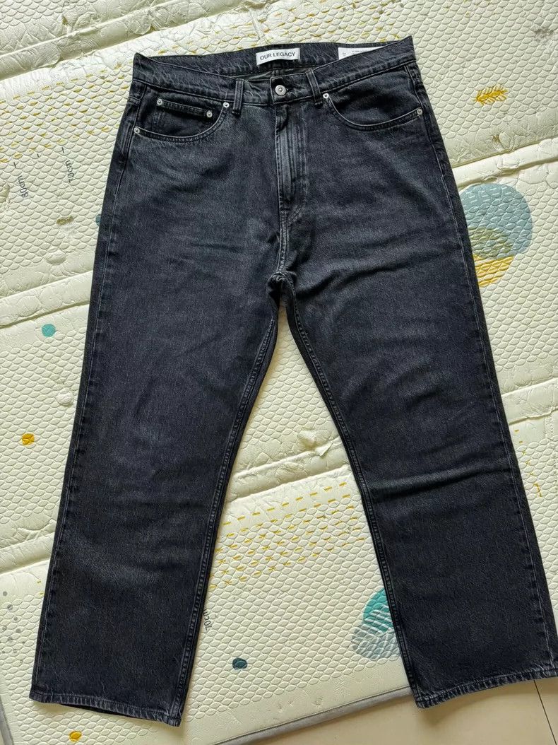 Our Legacy OUR LEGACY Third Cut Gray Denim Pants- DMC Size US 34 / EU 50 - 1 Thumbnail