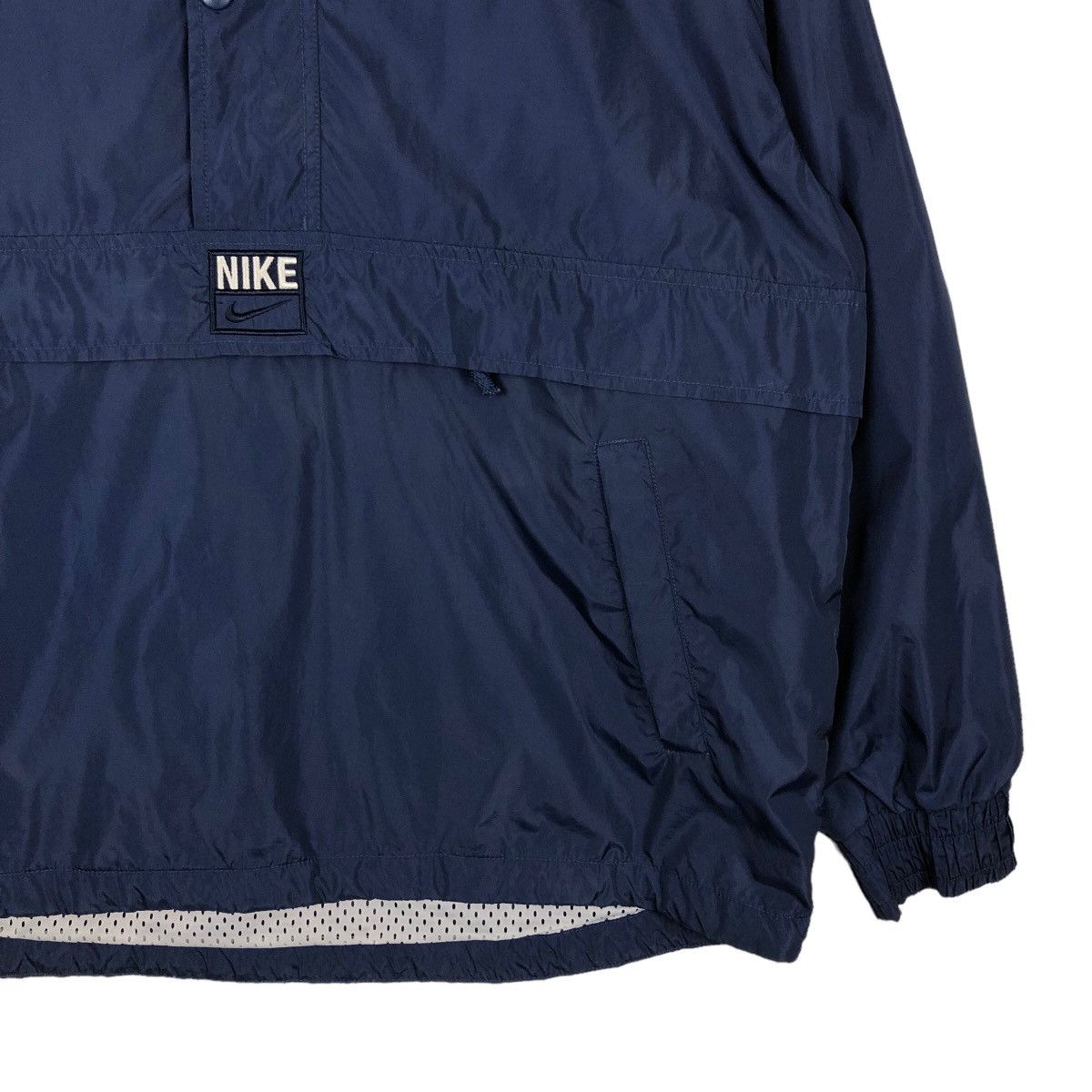 Nike 🔥Vintage Nike Winbreaker Anorak Centre Logo Big Swoosh Size US XL / EU 56 / 4 - 5 Thumbnail