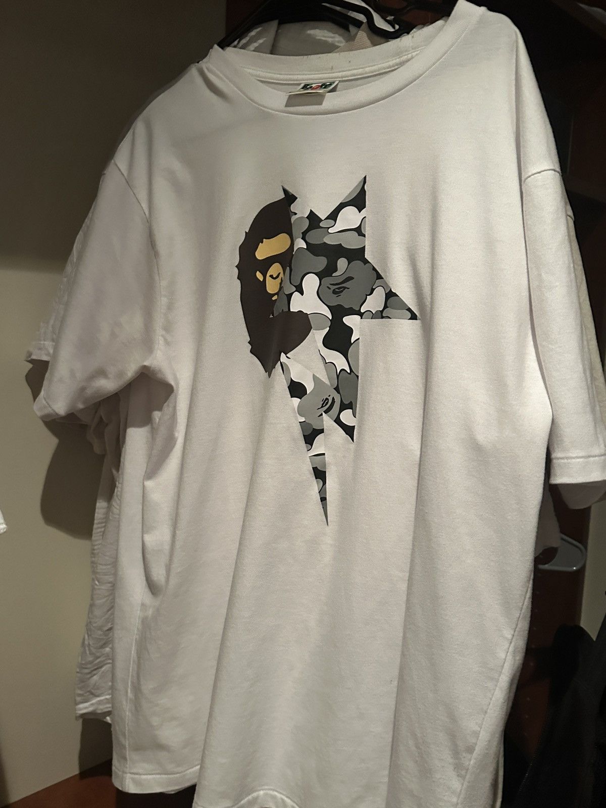 image of Bape Summer Bag Premium 2022 Tee in White, Men's (Size 2XL)