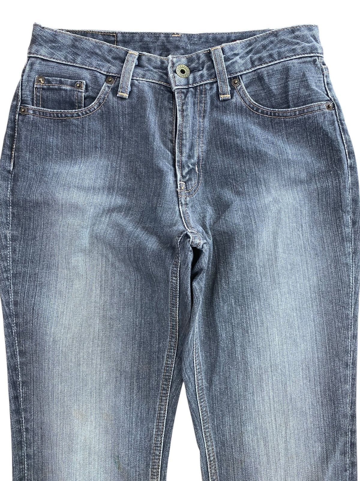 Japanese Brand Japanese Brand Faded Wash Ripped Knee Style Flare Jeans Size US 27 - 2 Thumbnail