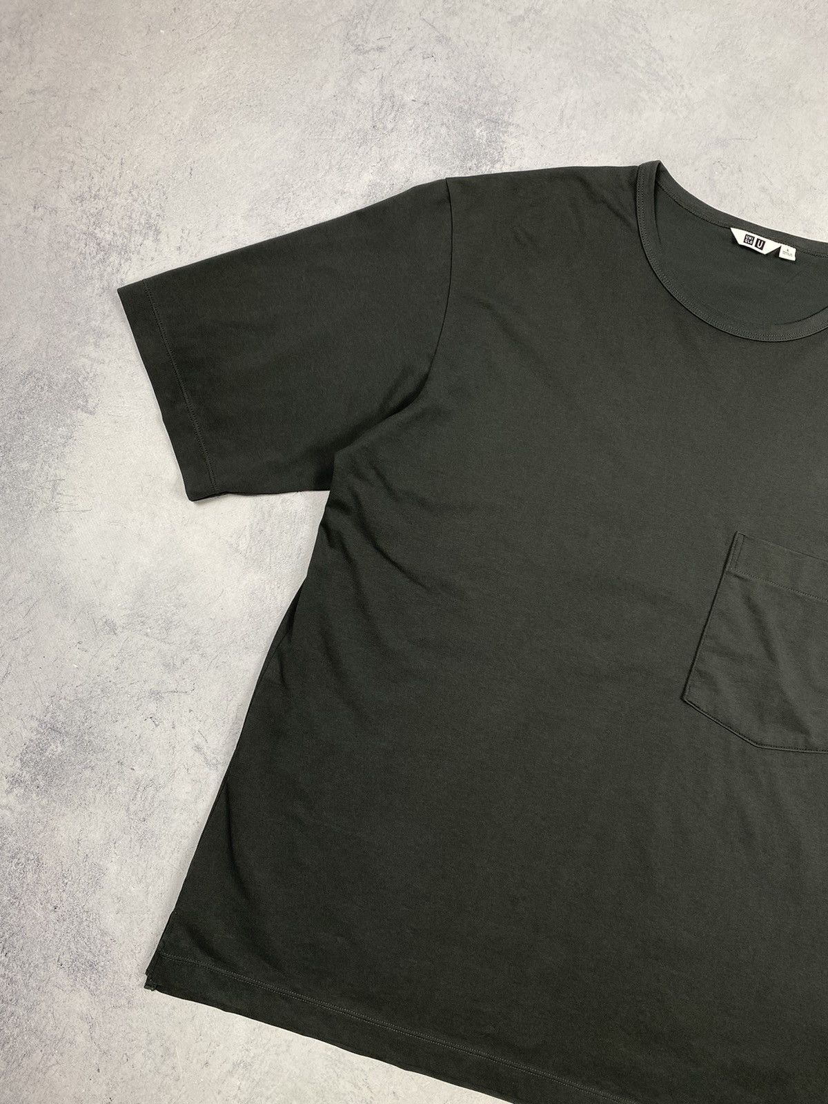 Japanese Brand × Uniqlo Uniqlo AIRism Basic Cotton Oversized T Shirt Half-Sleeve Size US L / EU 52-54 / 3 - 4 Thumbnail