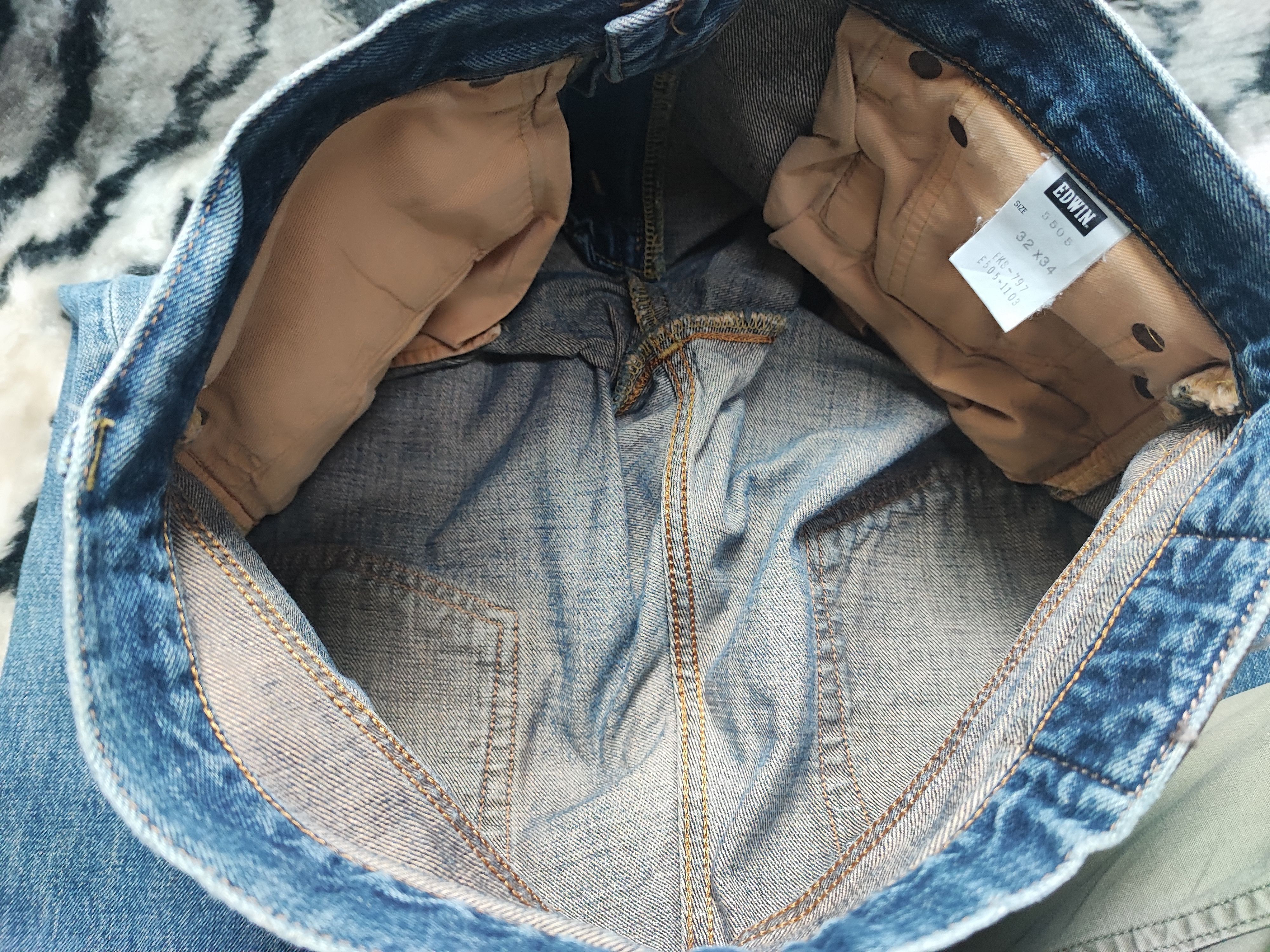 Japanese Brand Vintage Edwin Selvedge 505x Denim Jean Size US 30 / EU 46 - 14 Thumbnail