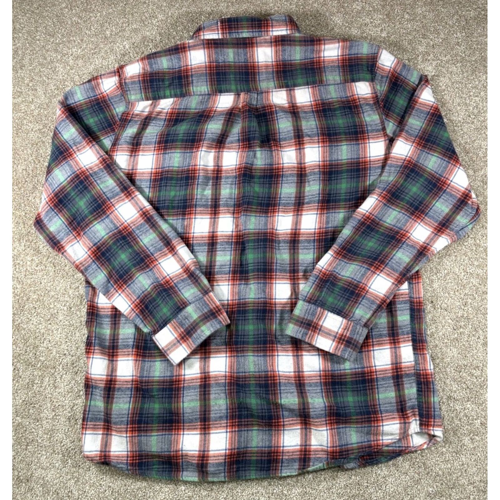 Burton Burton Shirt Men XXL Long Sleeve Button-Up Plaid 100% Cotton Multicolor Regular Pocket Autumn Winter Spring casual Size US XXL / EU 58 / 5 - 5 Thumbnail