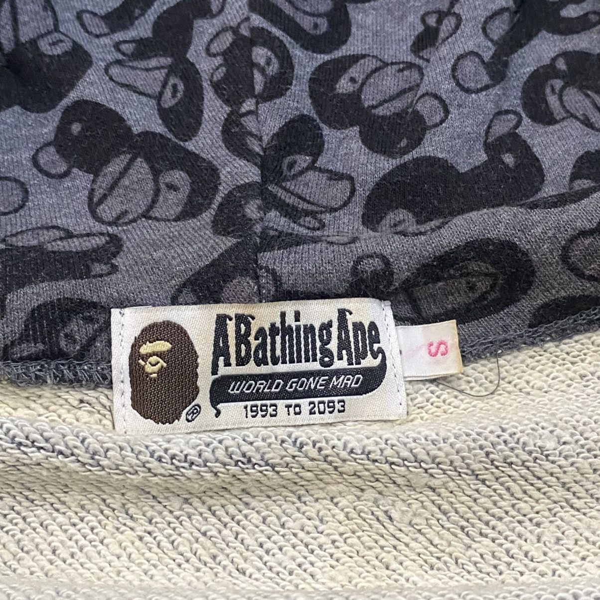Bape Baby Milo Print Dark Gray Hoodie Size S / US 4 / IT 40 - 4 Thumbnail