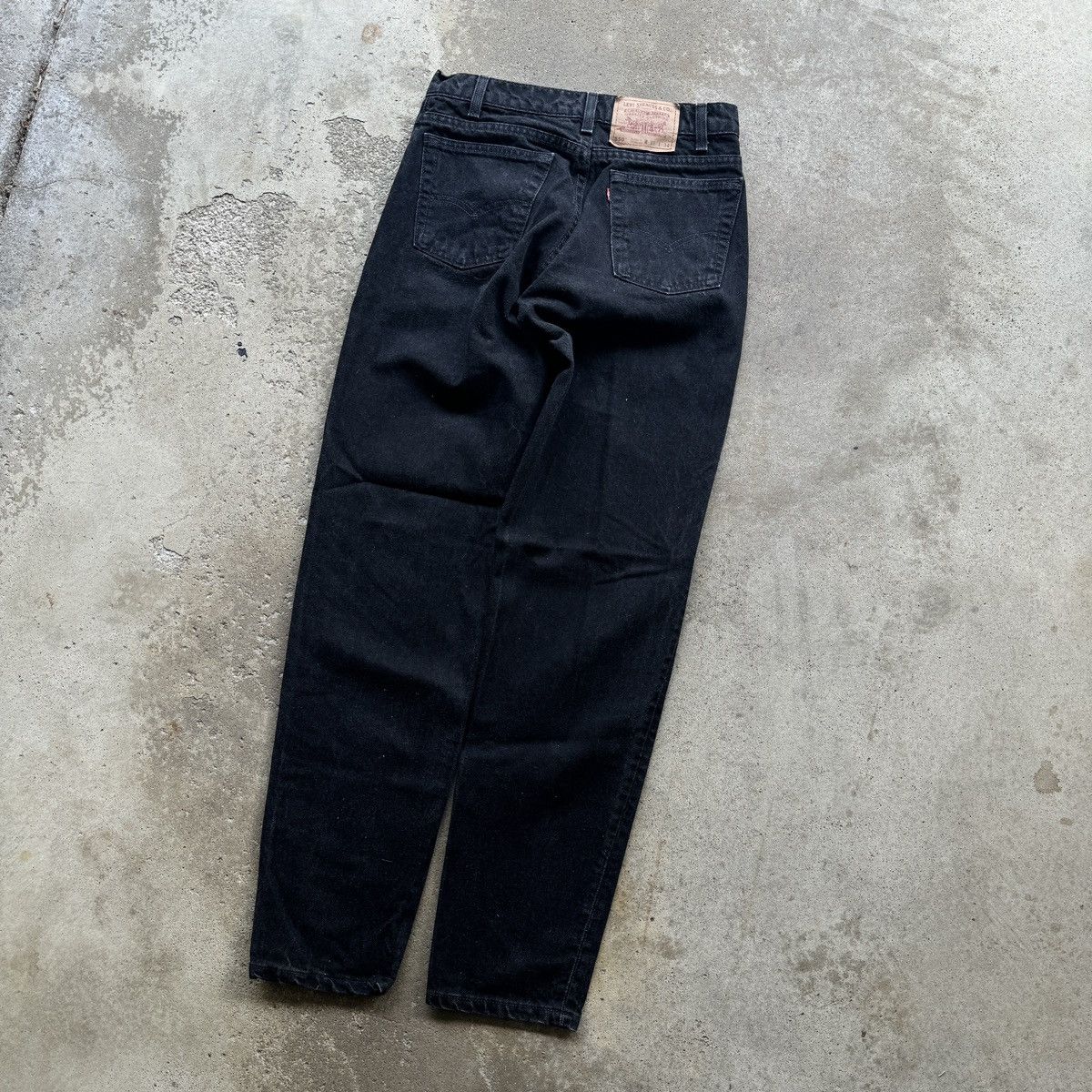 Levi's Vintage 90s Levi's 550 Black Jeans Made in USA Size US 31 - 8 Thumbnail