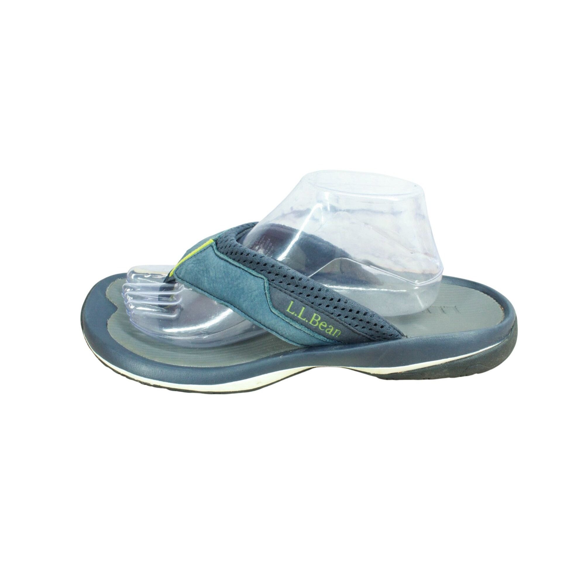 L.L. Bean LL Bean Carbon Navy Swift River Sport Flip Flops  display picture 2