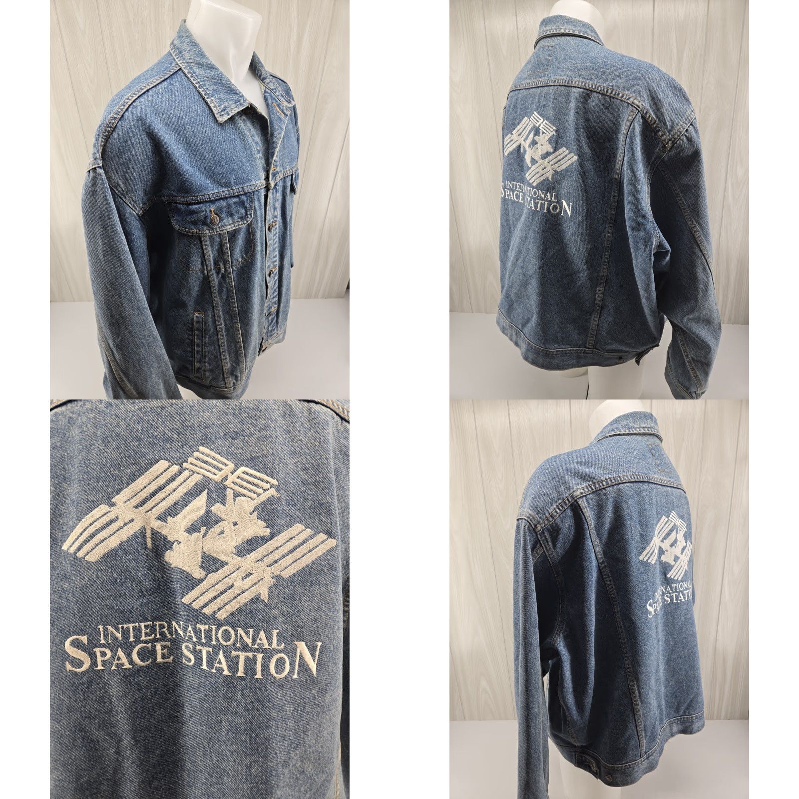 Lee VINTAGE Lee Trucker Jacket Men 2XL Western 90s Denim Blue Jacket/Coat Bomber Jacket 80s 90s Size US XXL / EU 58 / 5 - 8 Thumbnail