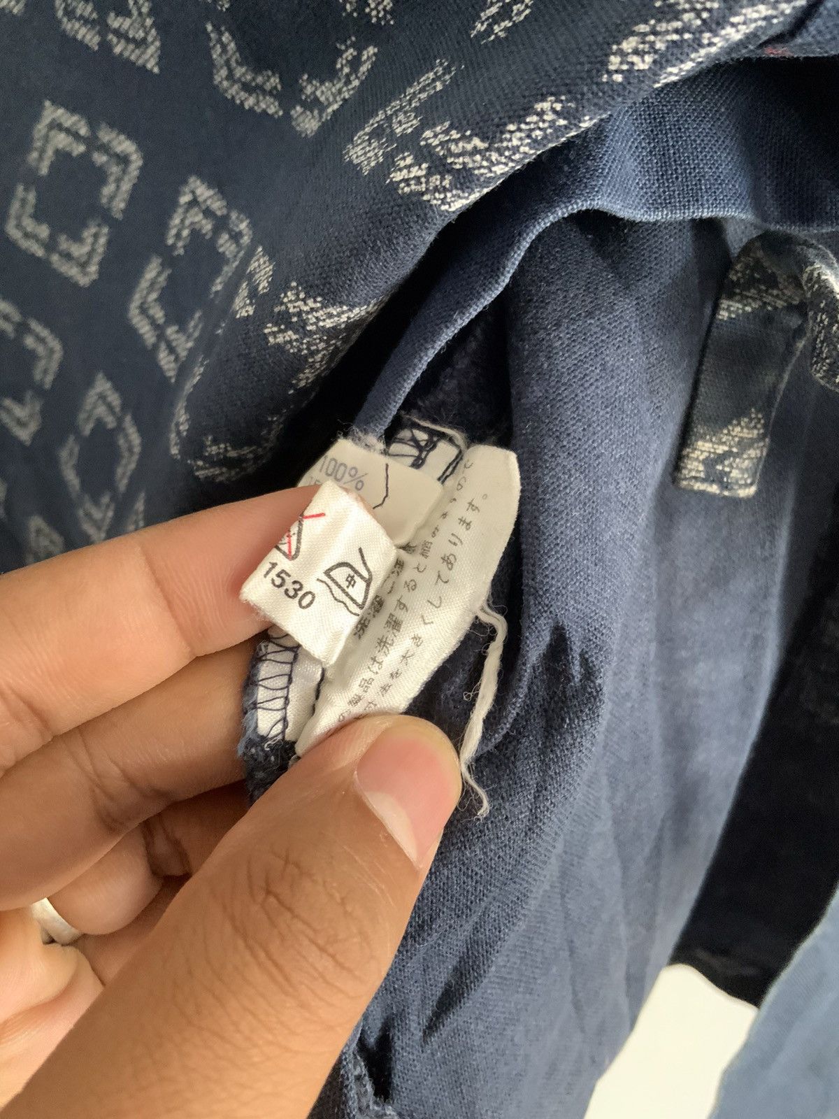 Japanese Brand Vintage Kendo Indigo Seven Kimono Size US XL / EU 56 / 4 - 16 Thumbnail