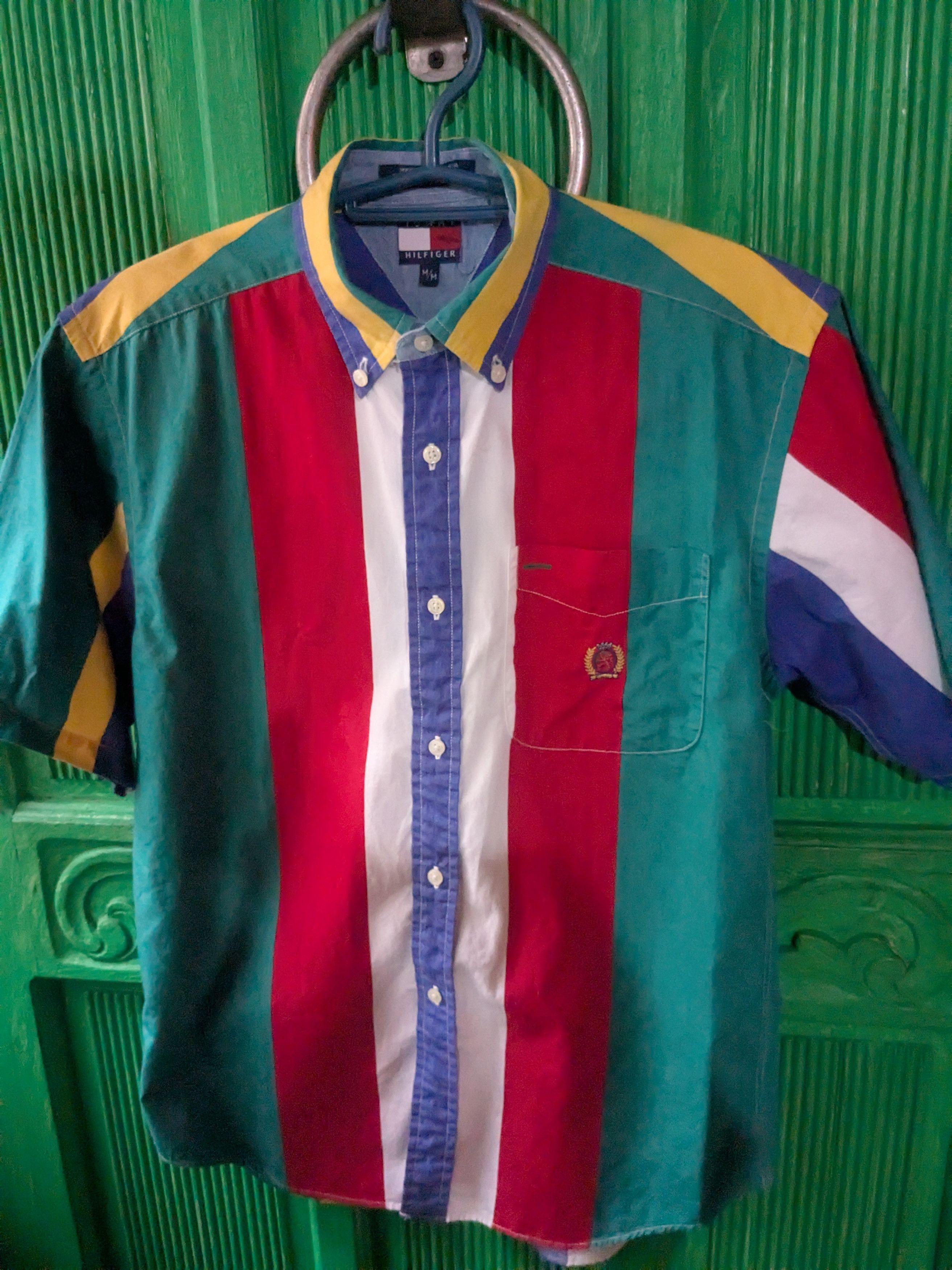 Tommy Hilfiger tommy Hilfiger polo slim fit vintage 90's rare Size M / US 6-8 / IT 42-44 - 1 Thumbnail