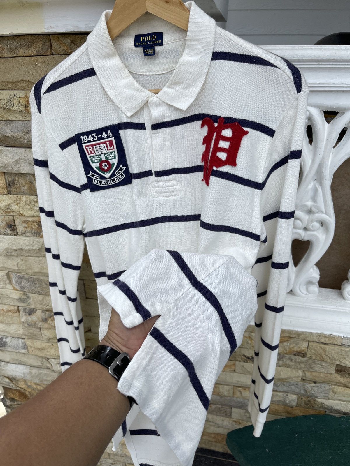 Polo Ralph Lauren Rare🔥 POLO RALPH LAUREN Long Sleeve T Shirt Size US M / EU 48-50 / 2 - 11 Thumbnail