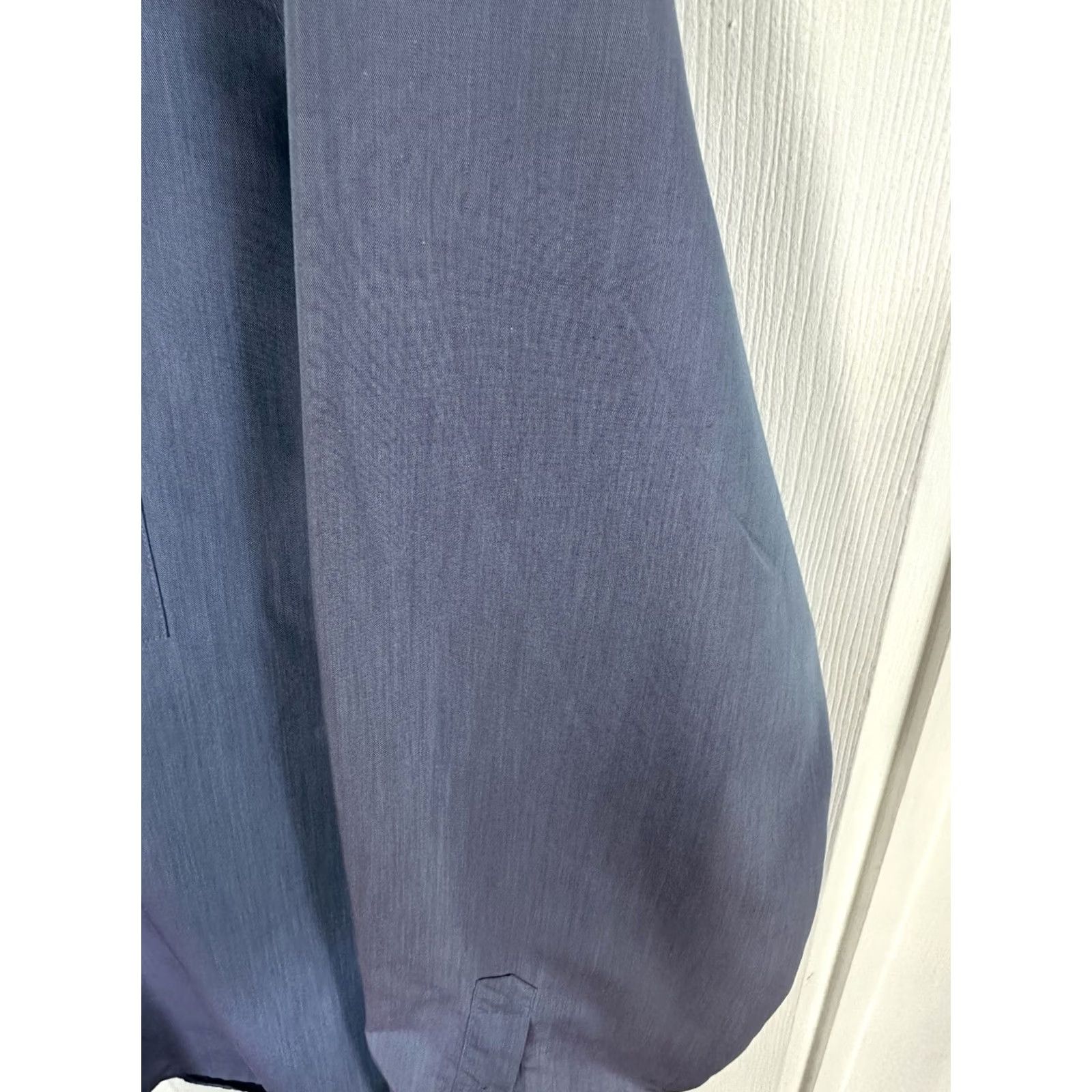 Kenzo KENZO Paris Homme Button Up Mens Shirt 16/41 Blue Embroidered Cotton Regular Long Sleeve Button-Down Collar Mens Designer Vintage No Size US L / EU 52-54 / 3 - 3 Thumbnail