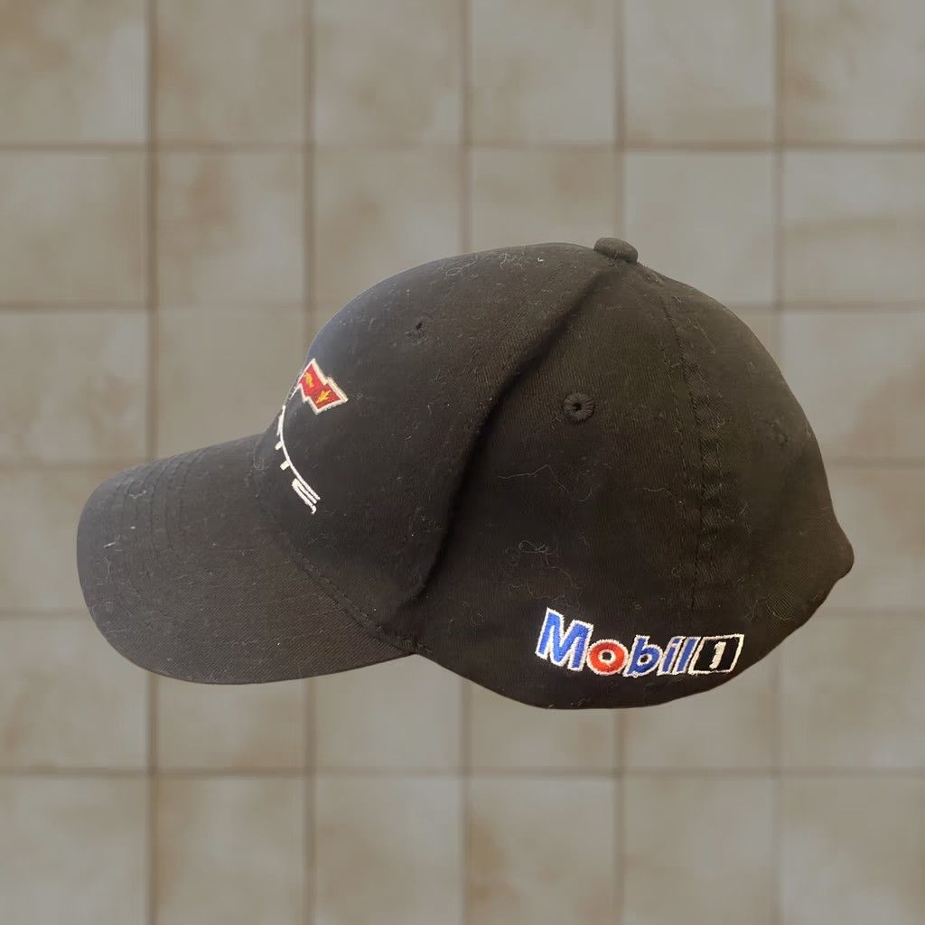 HARE Corvette Racing C8 Hat Adjustable Black Baseball Cap Mens Black C8R Mobil 1 Cars Skull Adjustable Baseball Cap Size ONE SIZE - 1 Thumbnail