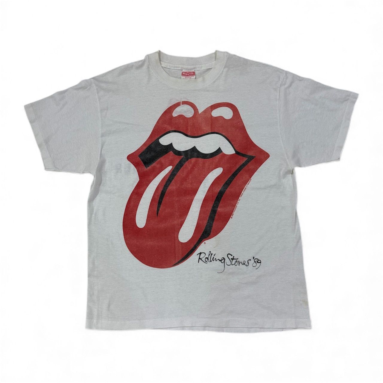 Band Tees Vintage Rolling Stones The North American Tour 1989 Bandtees Size US XL / EU 56 / 4 - 1 Thumbnail