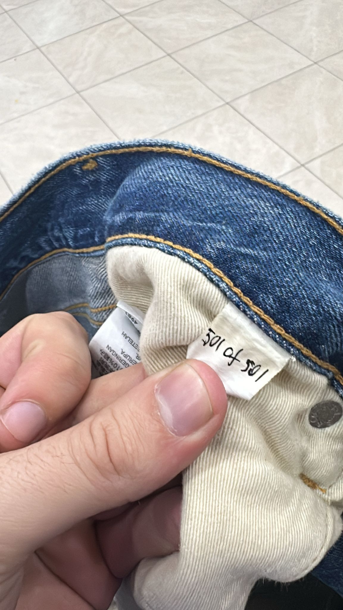 Levi's Vintage Clothing LVC Levi's Vintage Clothing 1984 501XX Tangled Web Jeans Size US 31 - 4 Thumbnail