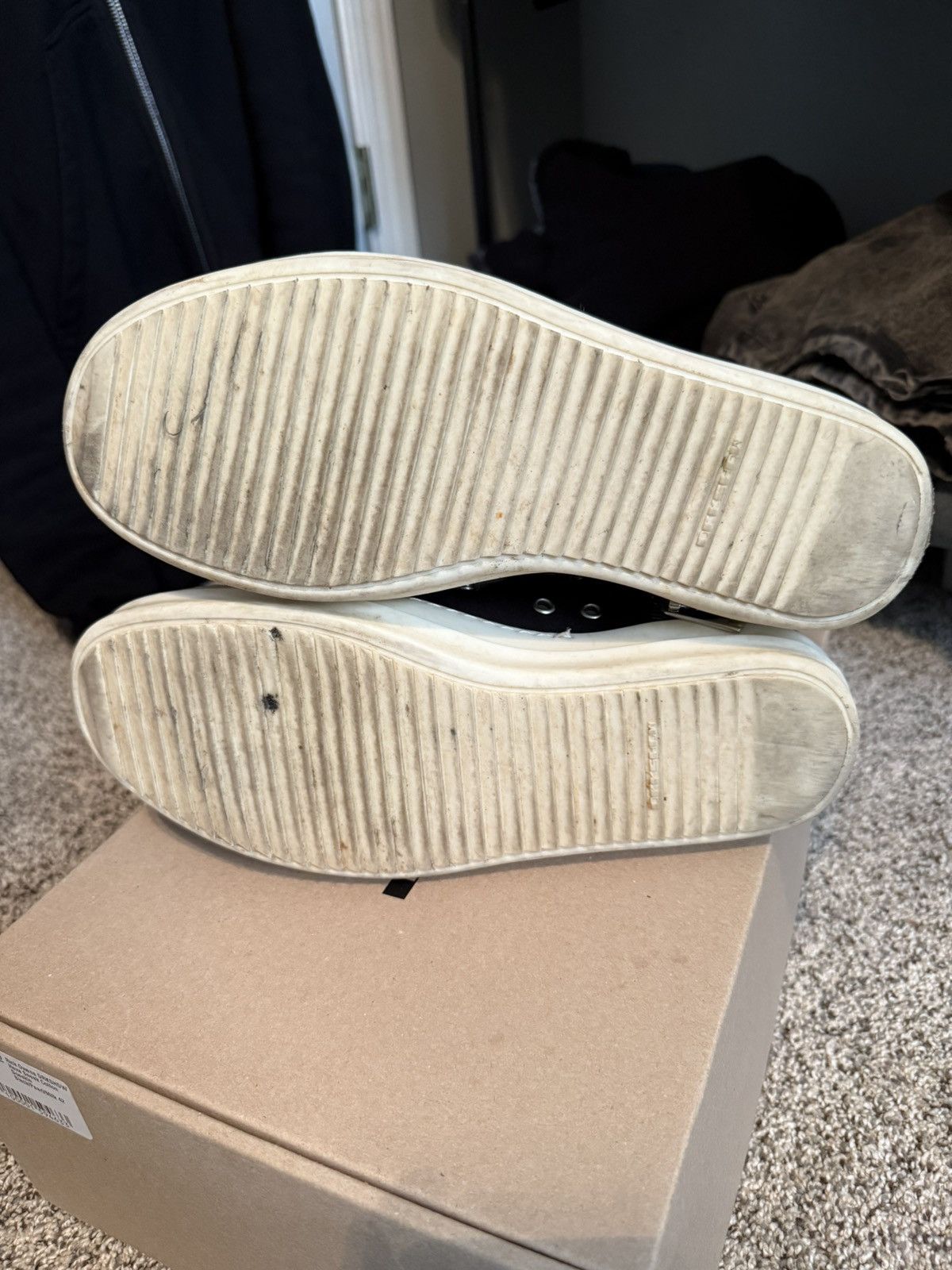 Rick Owens × Rick Owens Drkshdw Rick Owens Drkshdw Hexagram Ramones Size US 9 / EU 42 - 5 Thumbnail