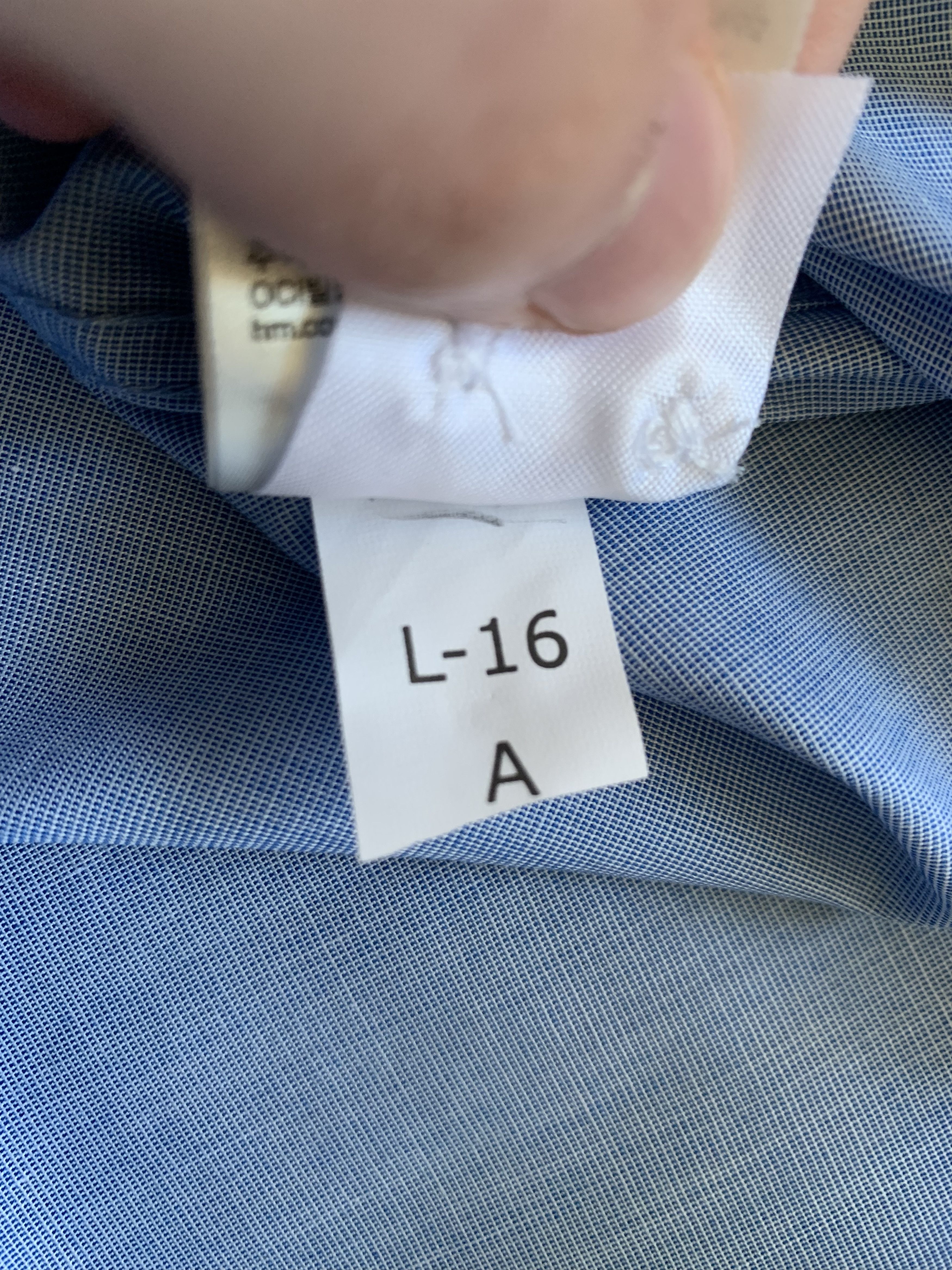 H&M H&M Slim Fit Easy Iron Mens Button Long Sleeve Shirt Size US M / EU 48-50 / 2 - 10 Thumbnail