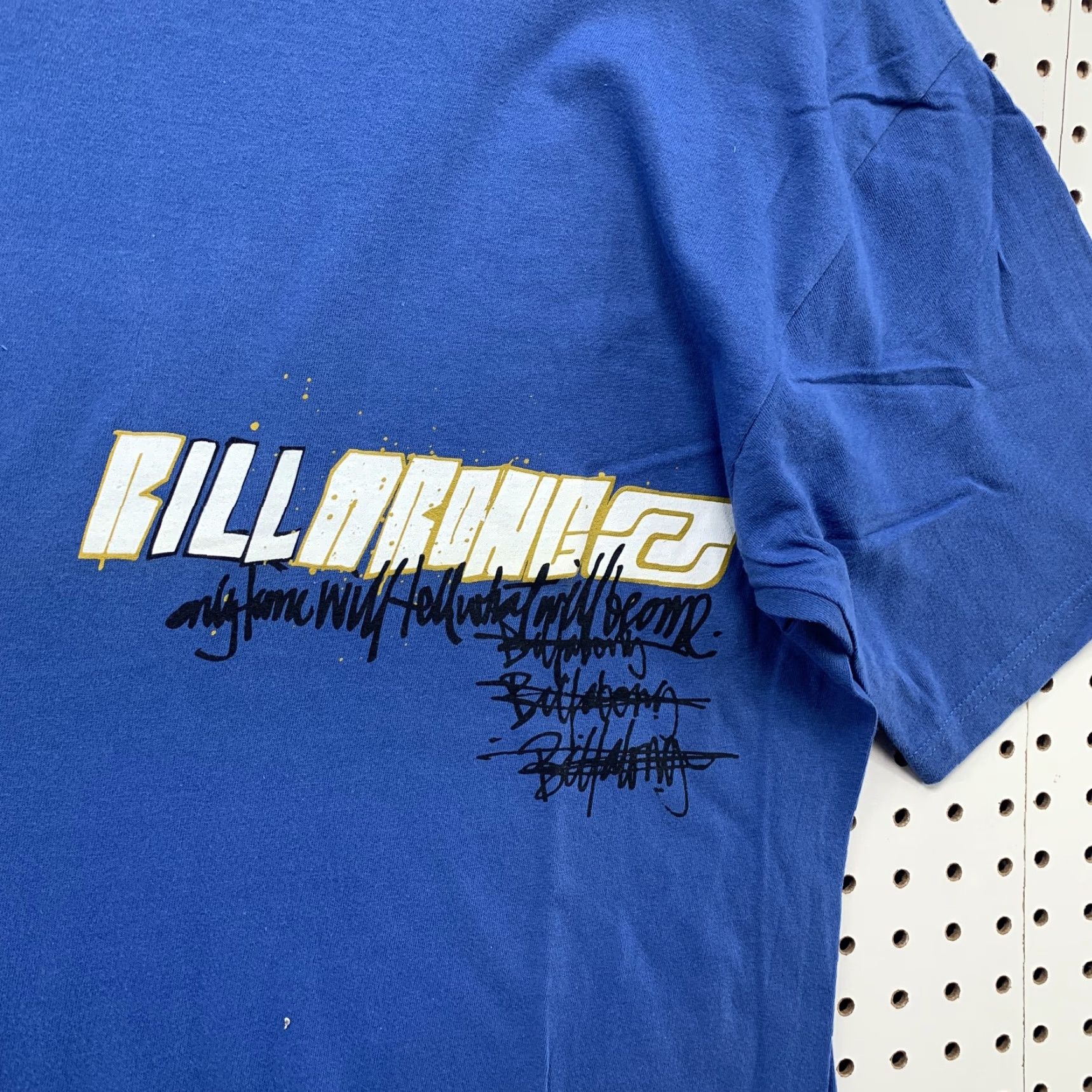 Billabong VINTAGE Billabong Graphic Shirt Blue XL Short Sleeve Skater Surfer Tee Mens Size US XL / EU 56 / 4 - 7 Thumbnail