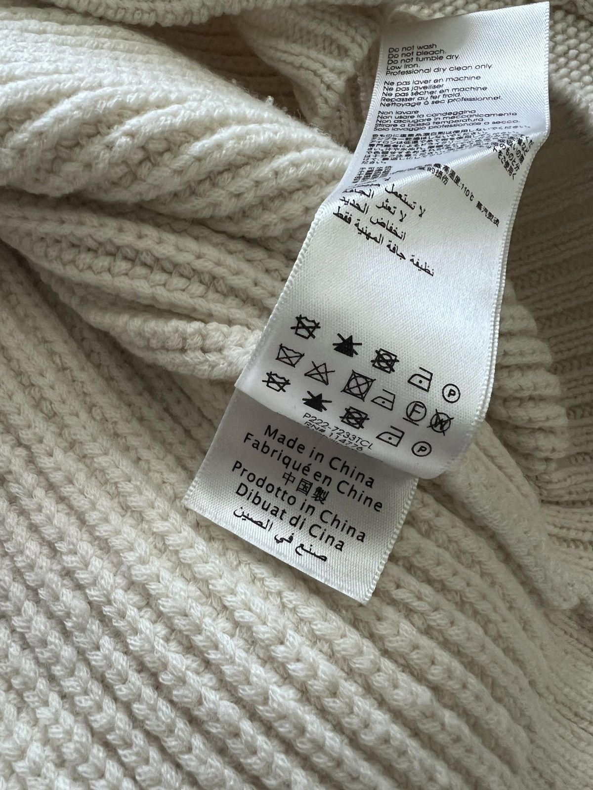 3.1 Phillip Lim 3.1 Phillip Lim Ivory Wool Sweater Size M / US 6-8 / IT 42-44 - 4 Thumbnail