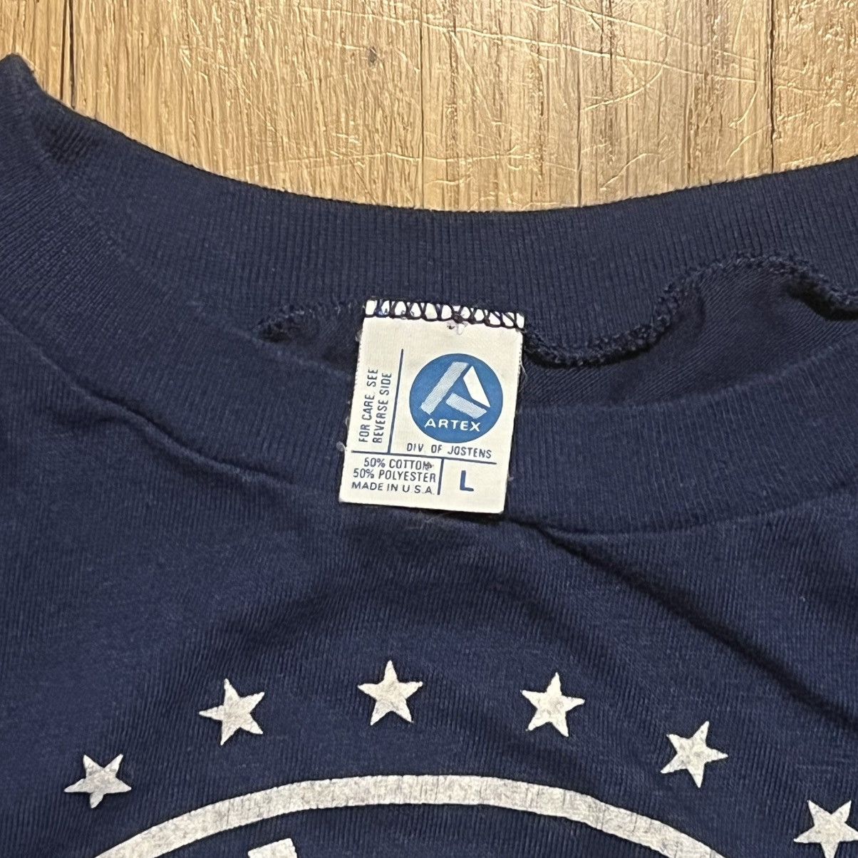Budweiser Vintage 1986 Budweiser King Of Beers Large Blue T Shirt Size US L / EU 52-54 / 3 - 3 Thumbnail