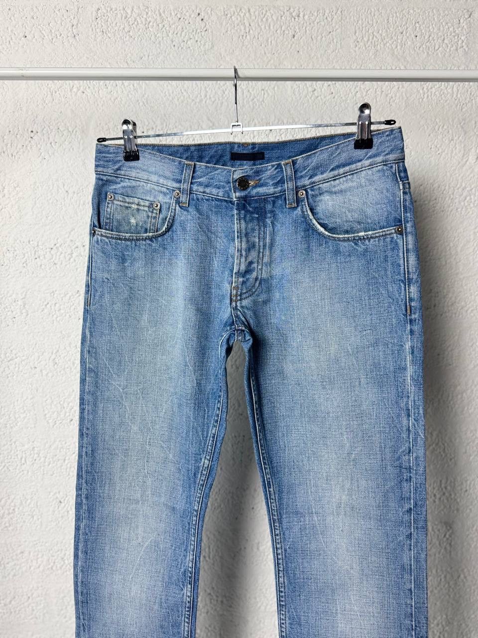Prada Prada Blue Washed Denim Jeans Size US 31 - 10 Thumbnail