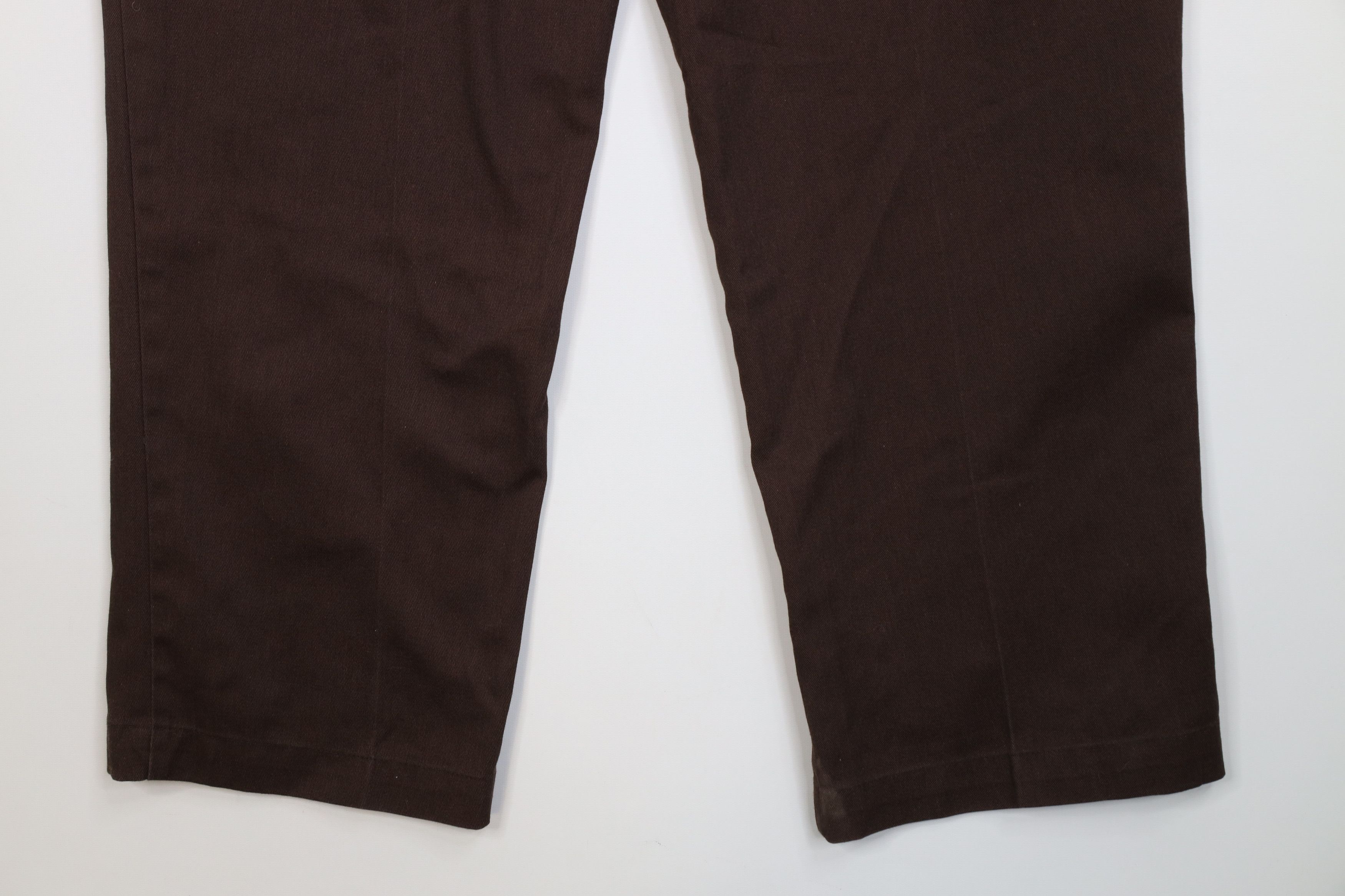 Dickies Vintage 90s Dickies Baggy Wide Leg Pants Brown Workwear Size US 38 / EU 54 - 14 Thumbnail