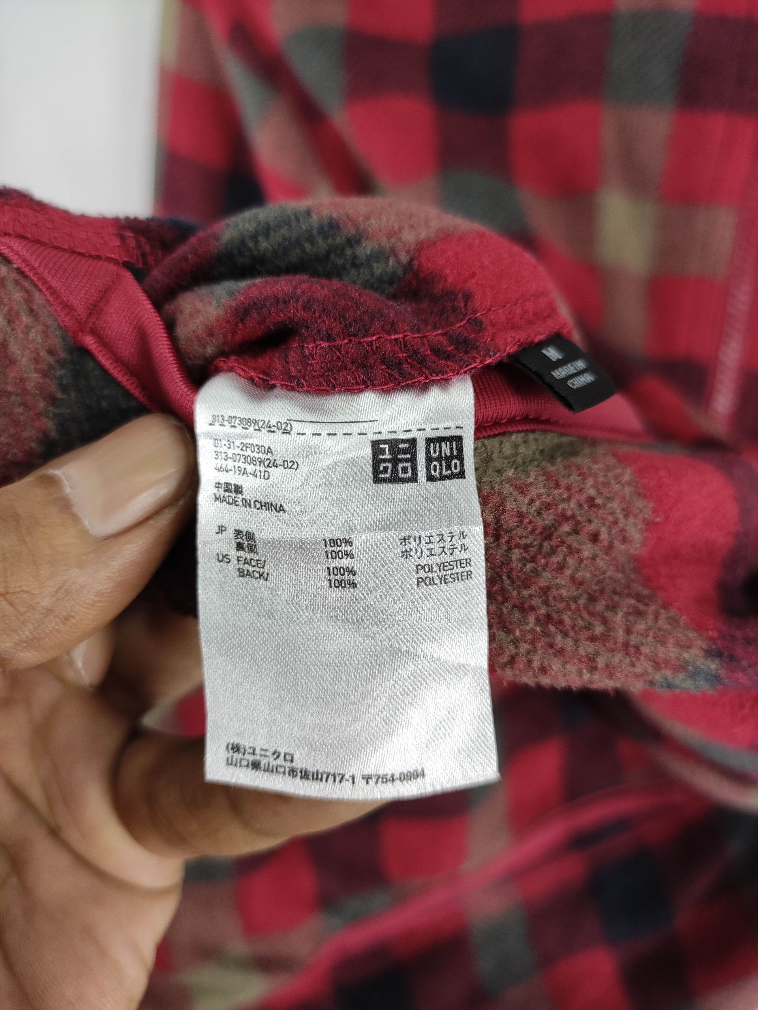Uniqlo Uniqlo Checkered Reversible Jacket Zipper Size US M / EU 48-50 / 2 - 3 Thumbnail