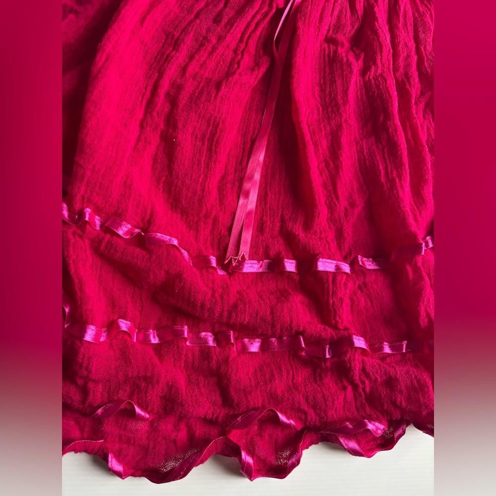 Designer Pink Coquette Ruffle Baby Doll Top Size S / US 4 / IT 40 - 4 Thumbnail
