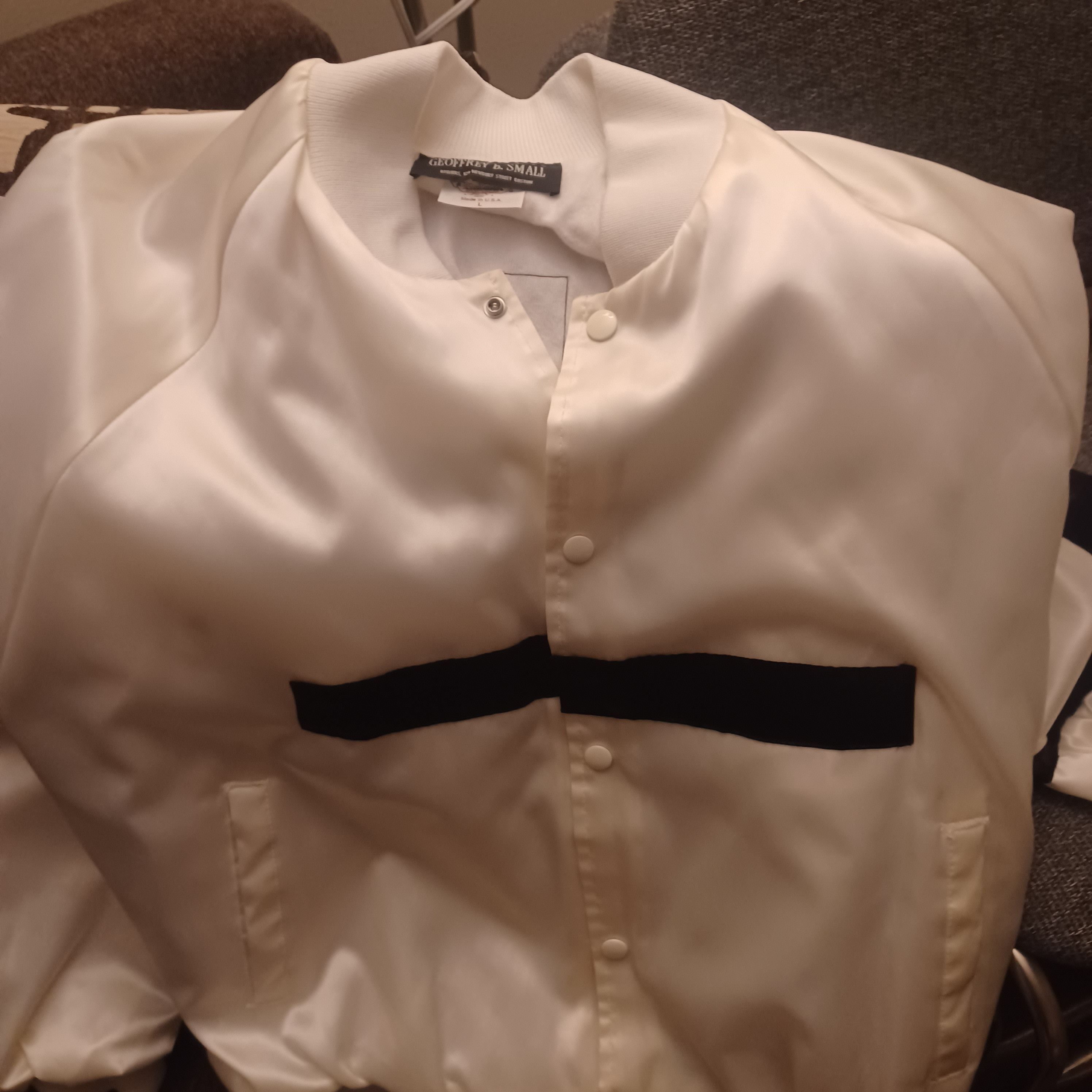 Geoffrey B. Small Satin bowling jacket Size US M / EU 48-50 / 2 - 10 Thumbnail
