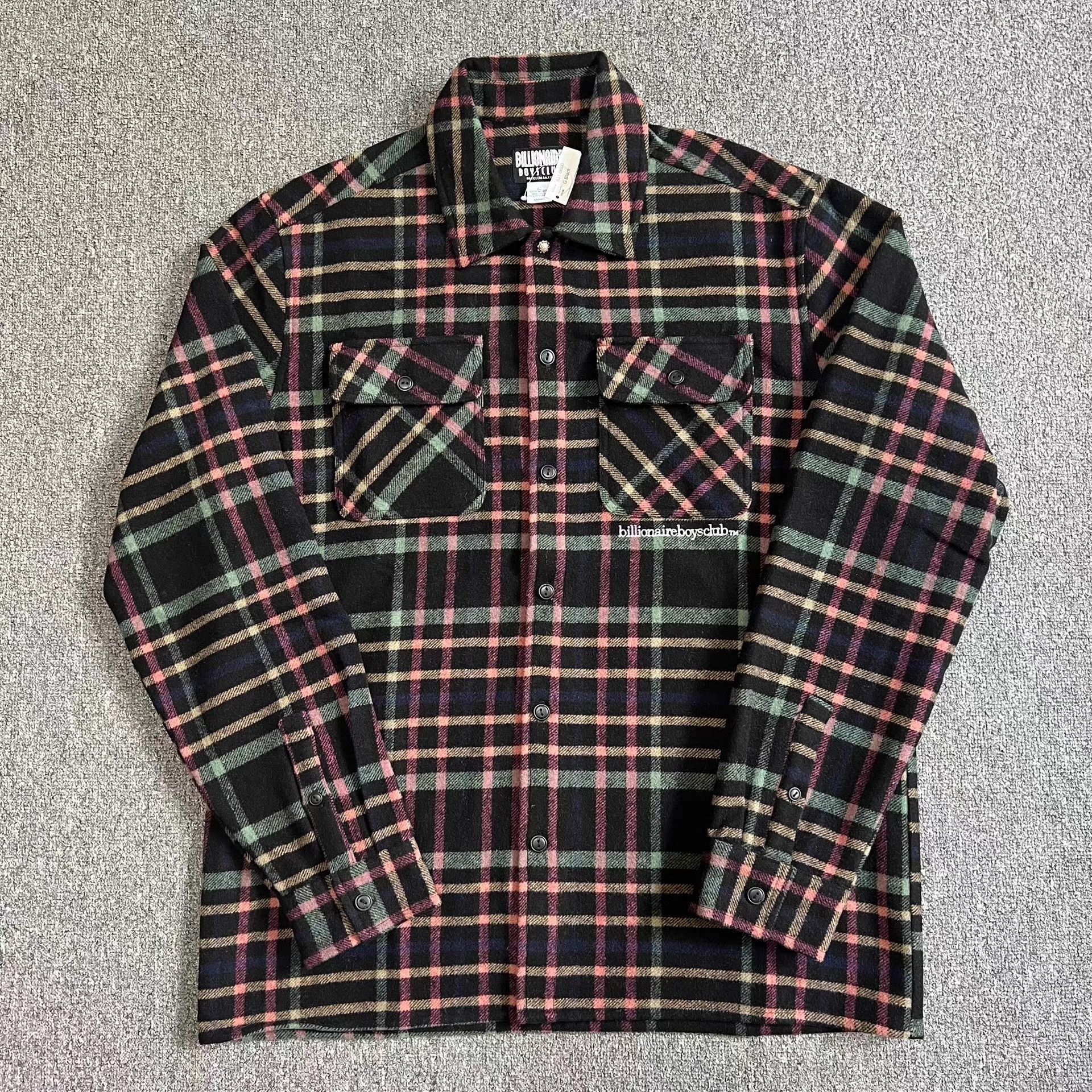 Billionaire Boys Club BillionaireBoys ClubBBCUSPlaid Long Sleeve Shirt Jacket Q7 Size US L / EU 52-54 / 3 - 1 Thumbnail