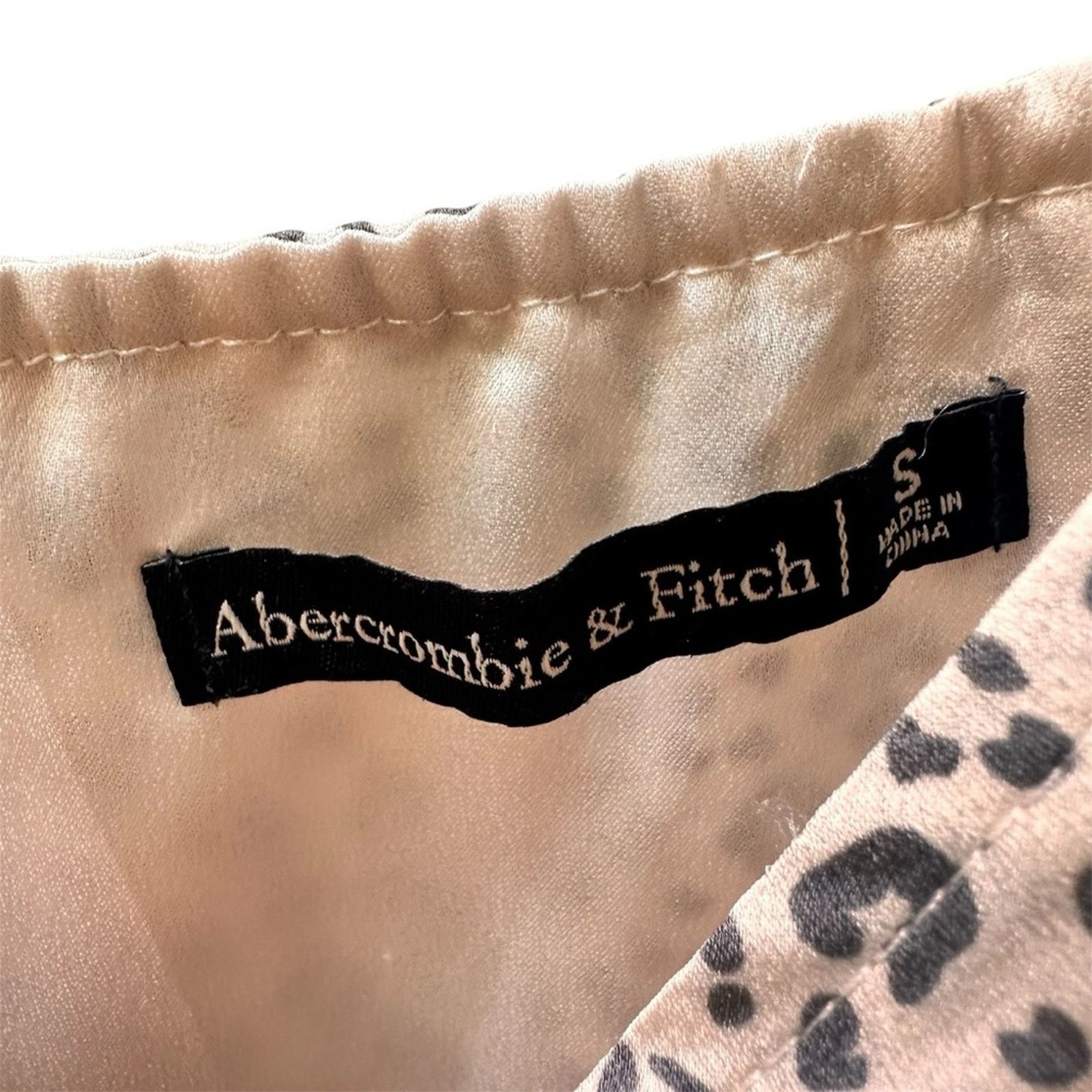 Abercrombie & Fitch Abercrombie & Fitch Leopard Slip Dress - Size Small Size S / US 4 / IT 40 - 4 Thumbnail