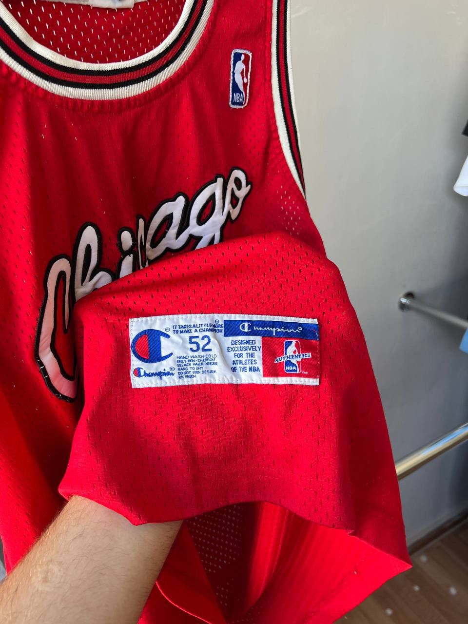 Grailed RARE 1991 EXCLUSIVELY OF ATHLETS NBA CHICAGO BULLS JERSEY Size US XXL / EU 58 / 5 - 7 Thumbnail