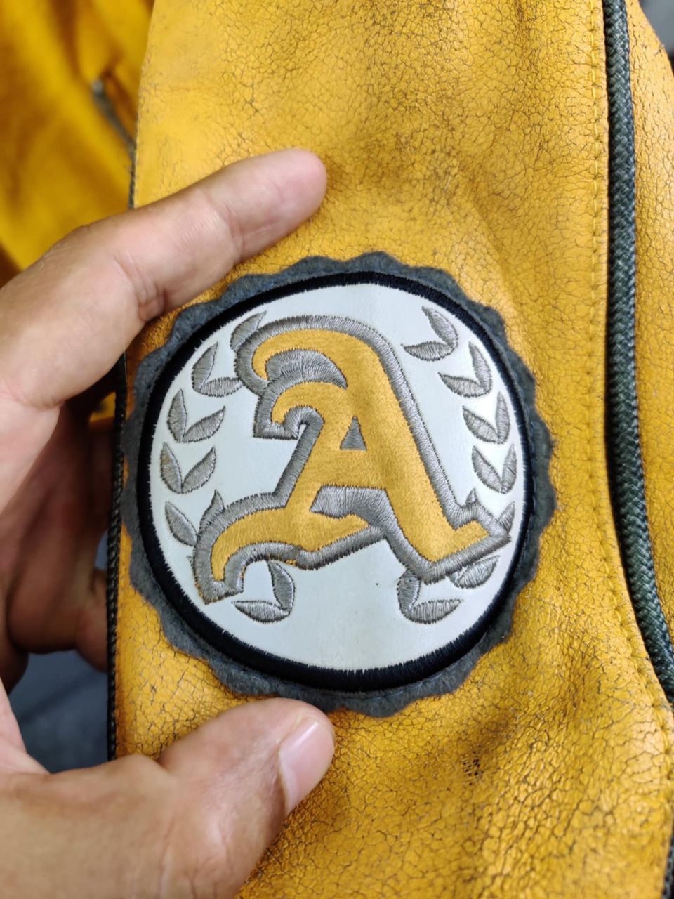 Avirex Vintage 90s Avirex Reversible Wool Varsity Leather Jacket Size US M / EU 48-50 / 2 - 17 Thumbnail