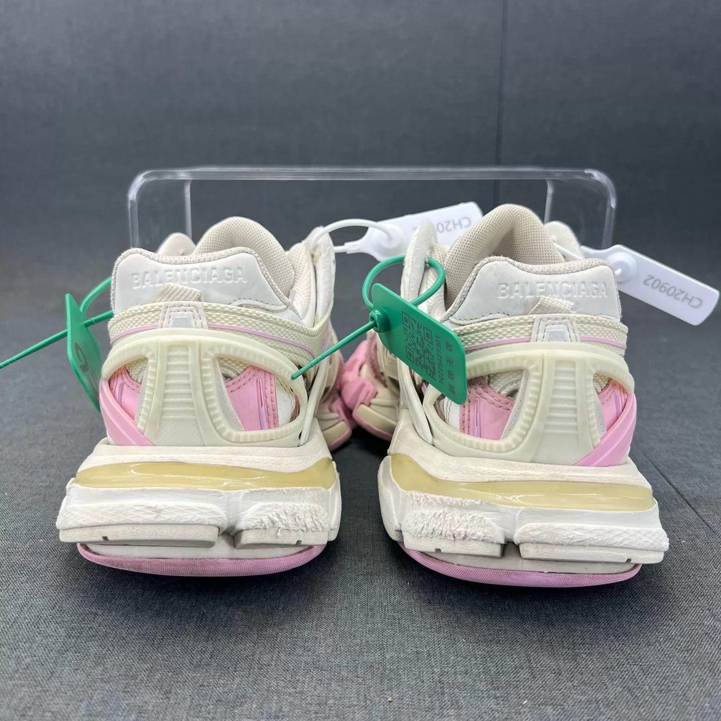 Balenciaga Balenciaga Track 2 White & Pink EU 37 Size US 6.5 / IT 36.5 - 7 Thumbnail
