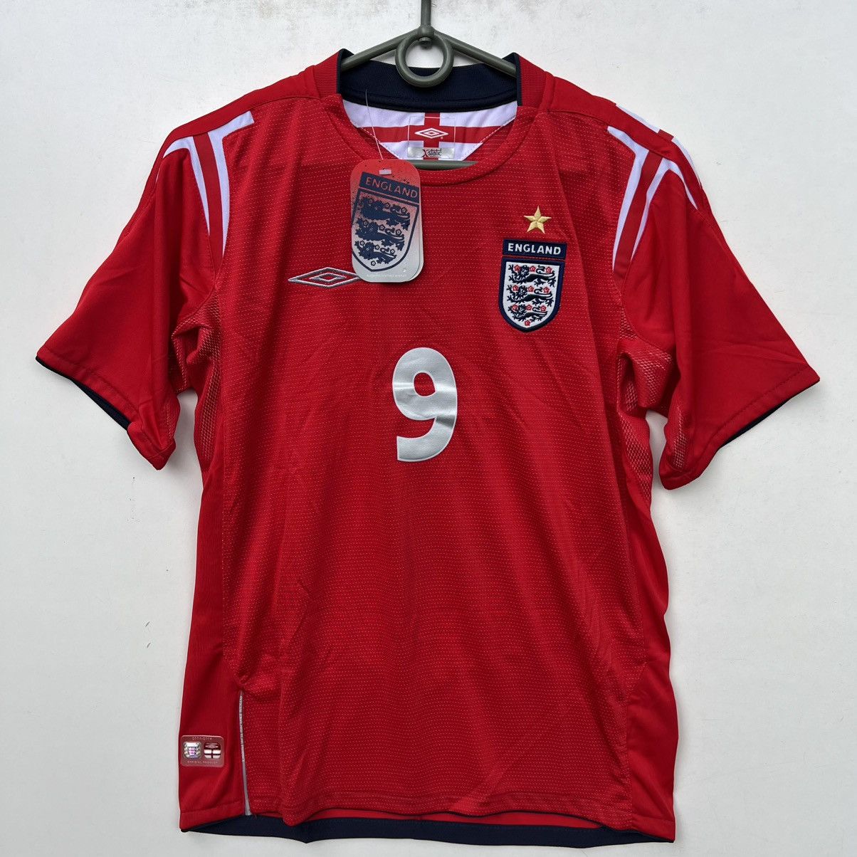 Umbro Rooney England football shirt 2004 2006 soccer Jersey Umbro Size US XXS / EU 40 - 1 Thumbnail