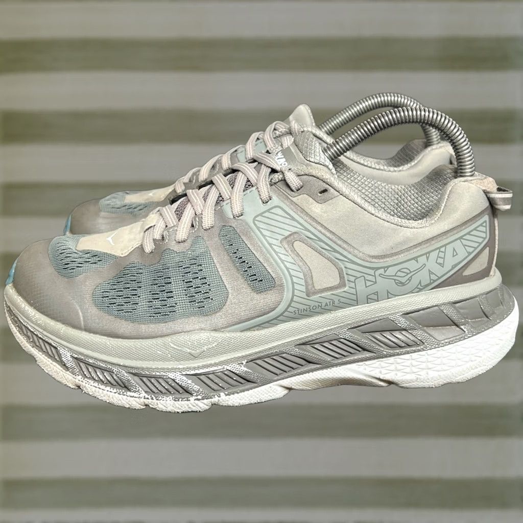 Vintage Hoka One One Stinson ATR 5 Sneakers Women's 8 Gray CWDD 1099730 Trail Size US 8 / IT 38 - 1 Thumbnail