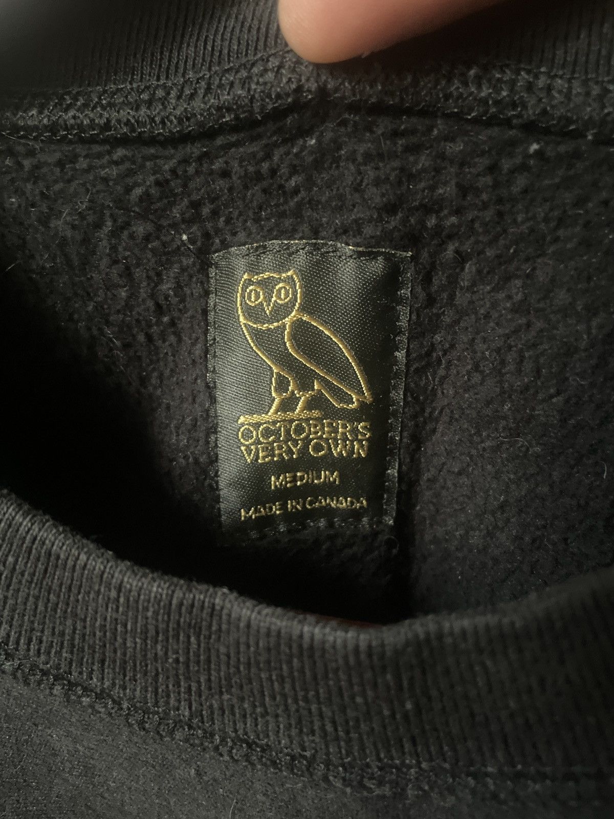 October's Very Own OVO OG black and gold crewneck sweater Size US M / EU 48-50 / 2 - 3 Thumbnail