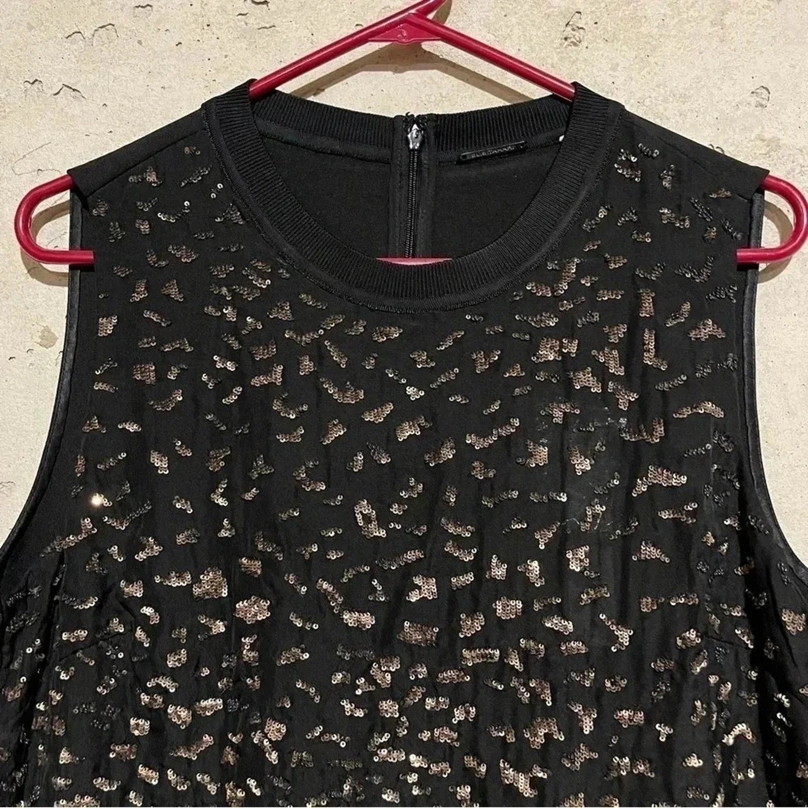 Elie Tahari Elie Tahari Azelia Sleeveless Shell Blouse Sz L NWT Size L / US 10 / IT 46 - 3 Thumbnail