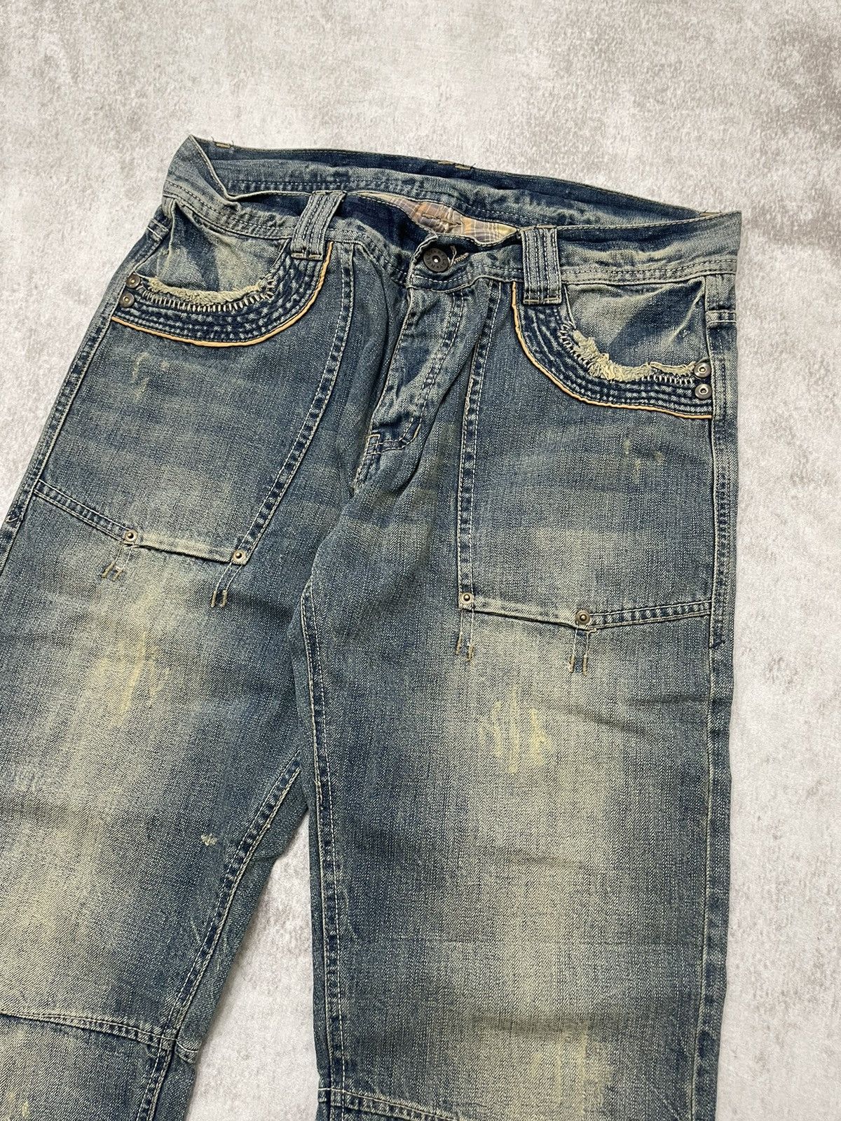 Hysteric Glamour 2000s Relay Japan japan distressed denim y2k style Size US 34 / EU 50 - 4 Thumbnail